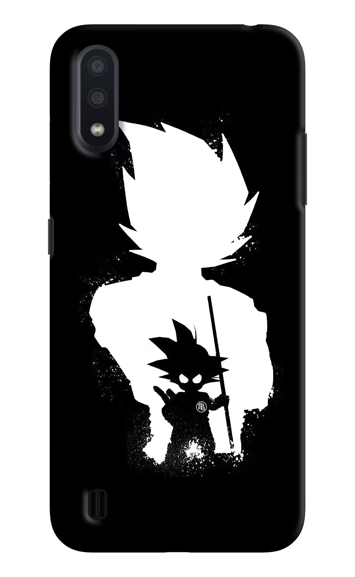 Goku Shadow Samsung M01 Back Cover - Goku Shadow Samsung M01 Hard Case Back Cover by Casekaro Goku Shadow Samsung M01 Hard Case Back Cover by Casekaro
