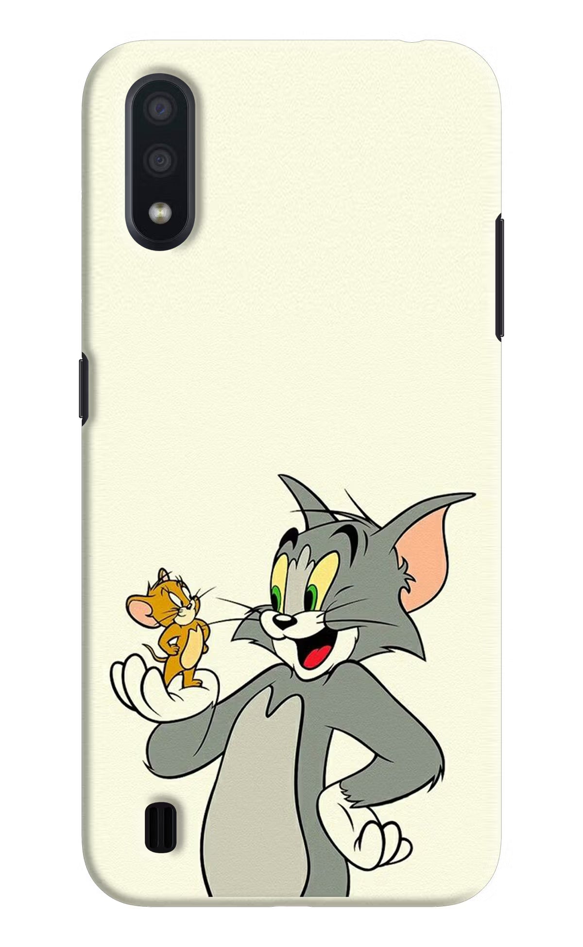 Tom & Jerry Samsung M01 Back Cover - Tom & Jerry Samsung M01 Hard Case Back Cover by Casekaro Tom & Jerry Samsung M01 Hard Case Back Cover by Casekaro