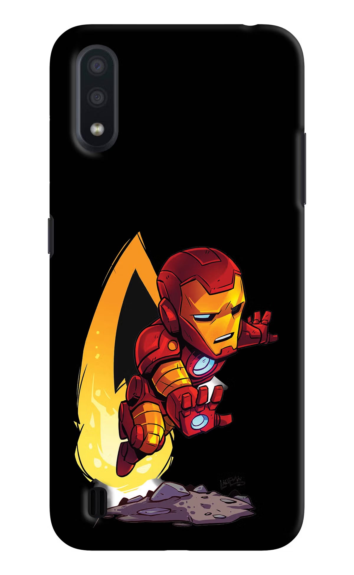 IronMan Samsung M01 Back Cover - IronMan Samsung M01 Hard Case Back Cover by Casekaro IronMan Samsung M01 Hard Case Back Cover by Casekaro