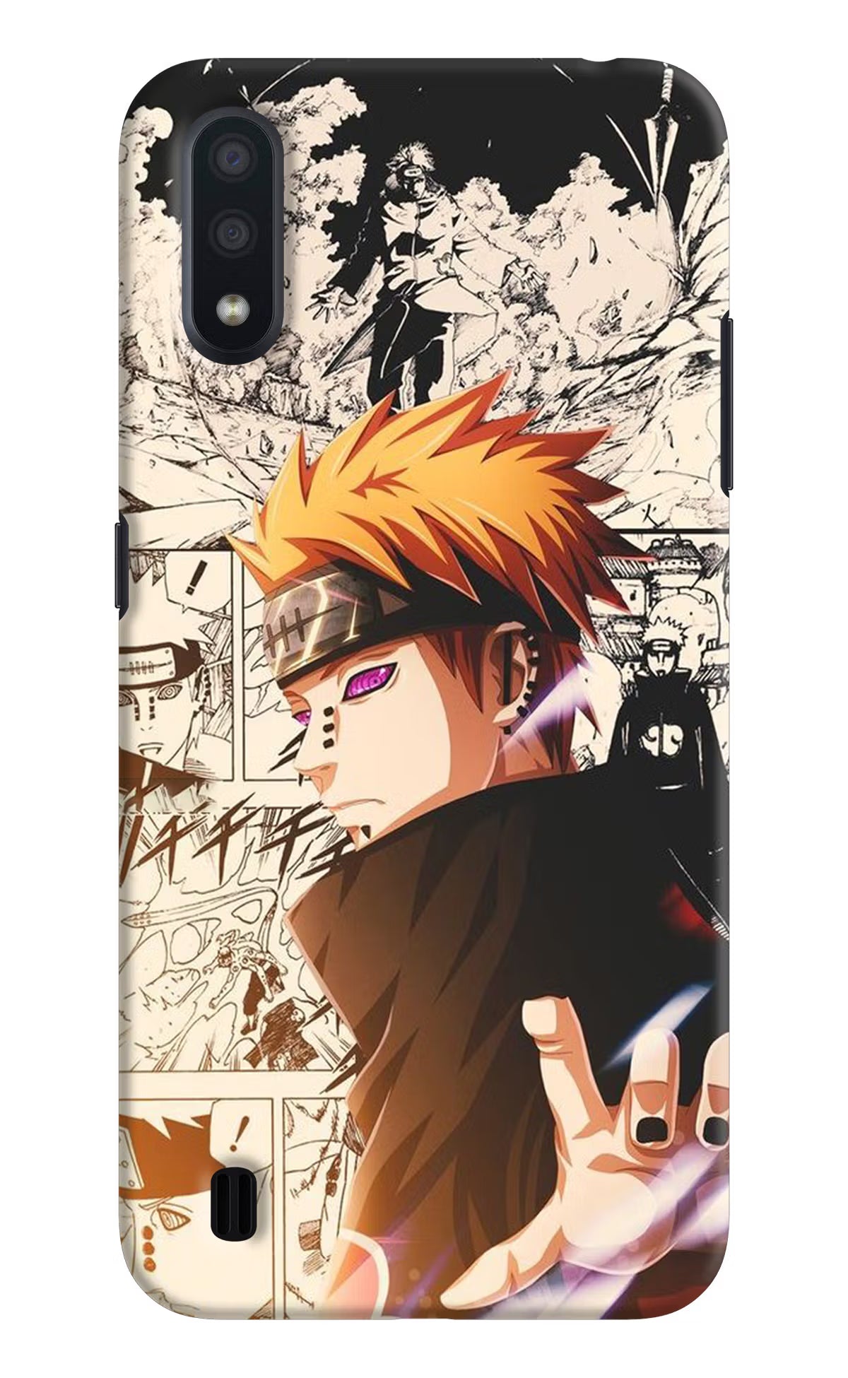 Pain Anime Samsung M01 Back Cover - Pain Anime Samsung M01 Hard Case Back Cover by Casekaro Pain Anime Samsung M01 Hard Case Back Cover by Casekaro