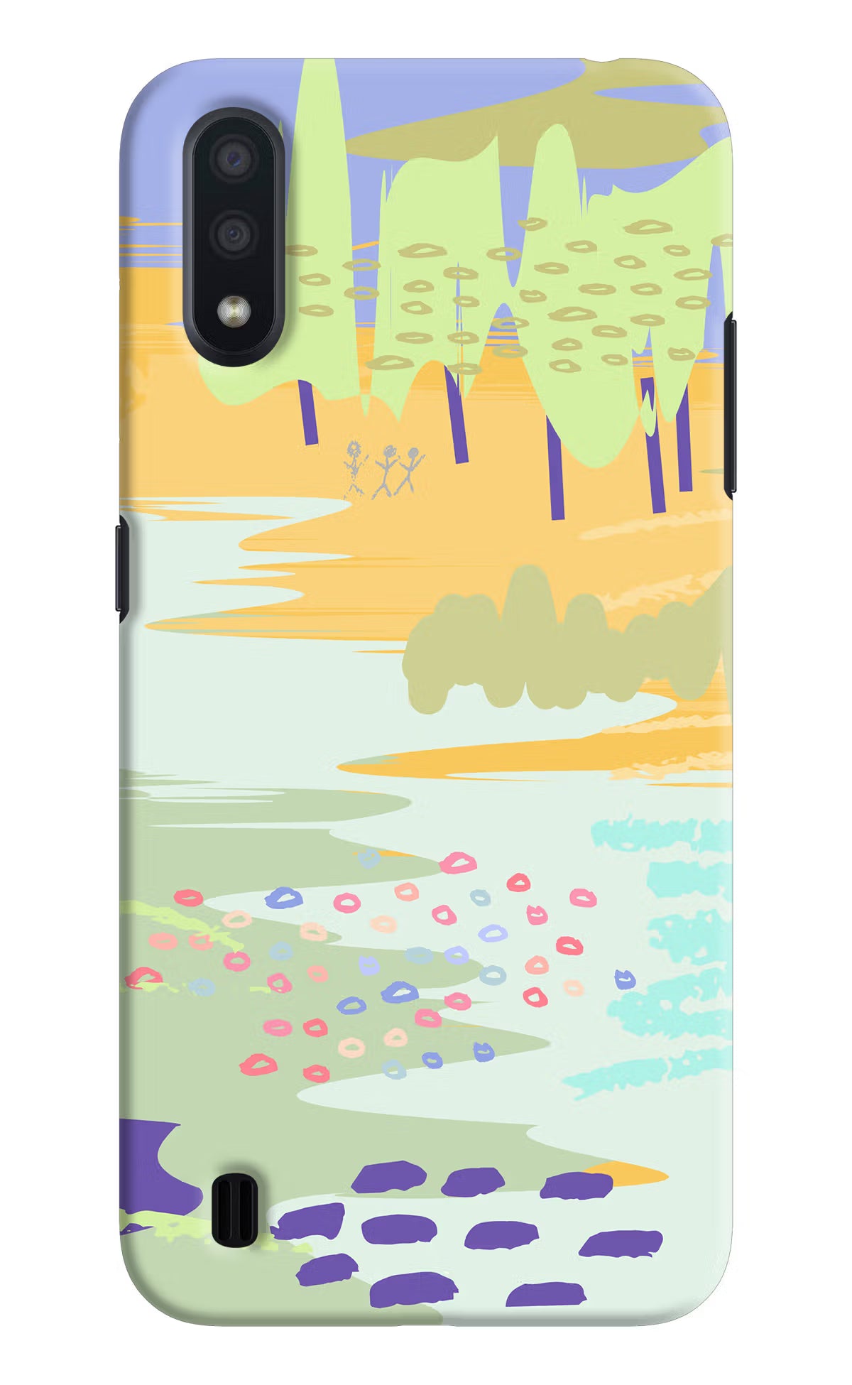 Scenery Samsung M01 Back Cover - Scenery Samsung M01 Hard Case Back Cover by Casekaro Scenery Samsung M01 Hard Case Back Cover by Casekaro