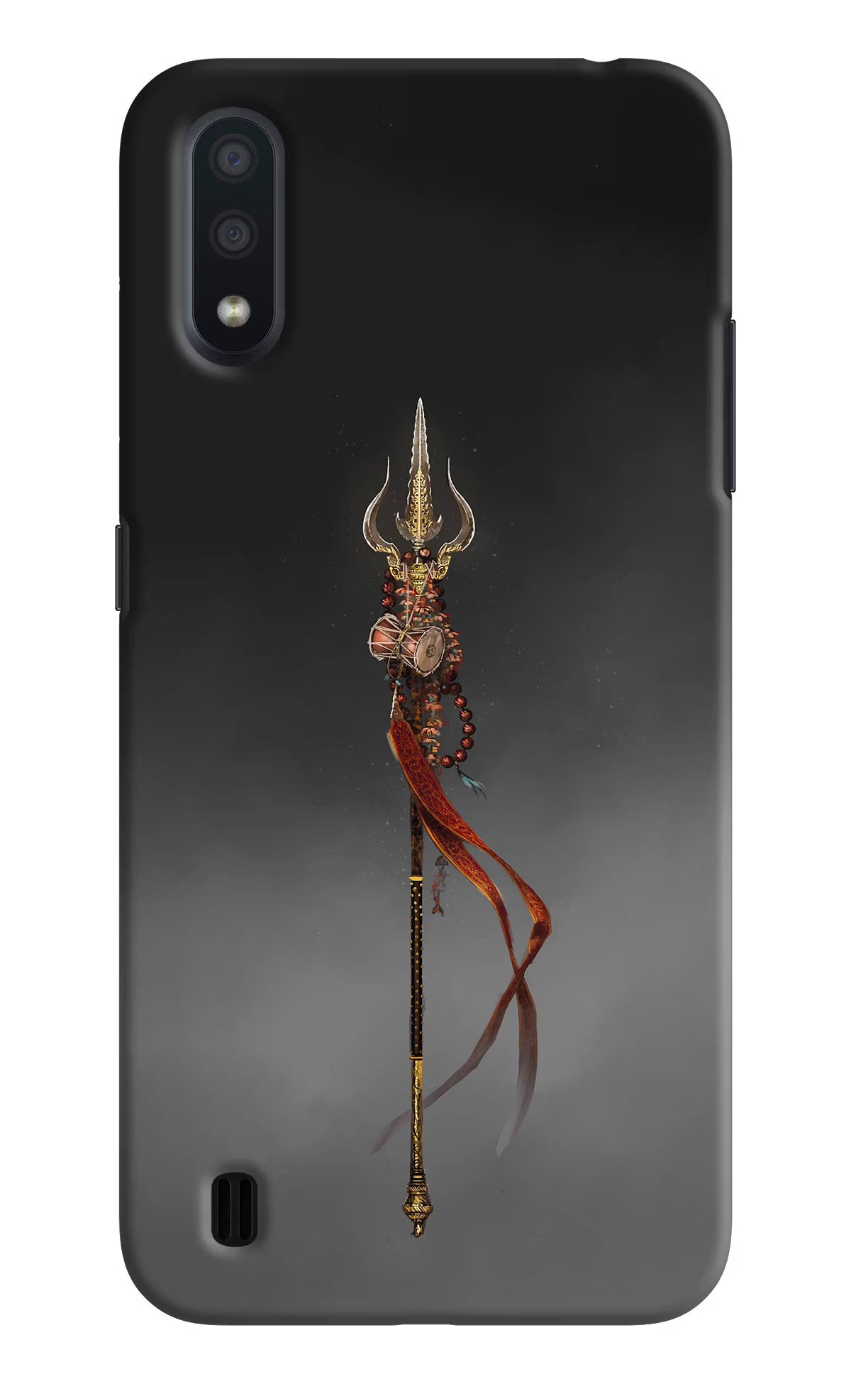 Shiv Trishul Samsung M01 Back Cover - Shiv Trishul Samsung M01 Hard Case Back Cover by Casekaro Shiv Trishul Samsung M01 Hard Case Back Cover by Casekaro