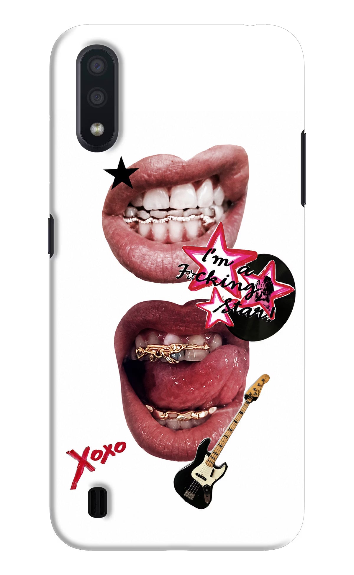 Rockstar Samsung M01 Back Cover - Rockstar Samsung M01 Back Cover Rockstar Samsung M01 Back Cover