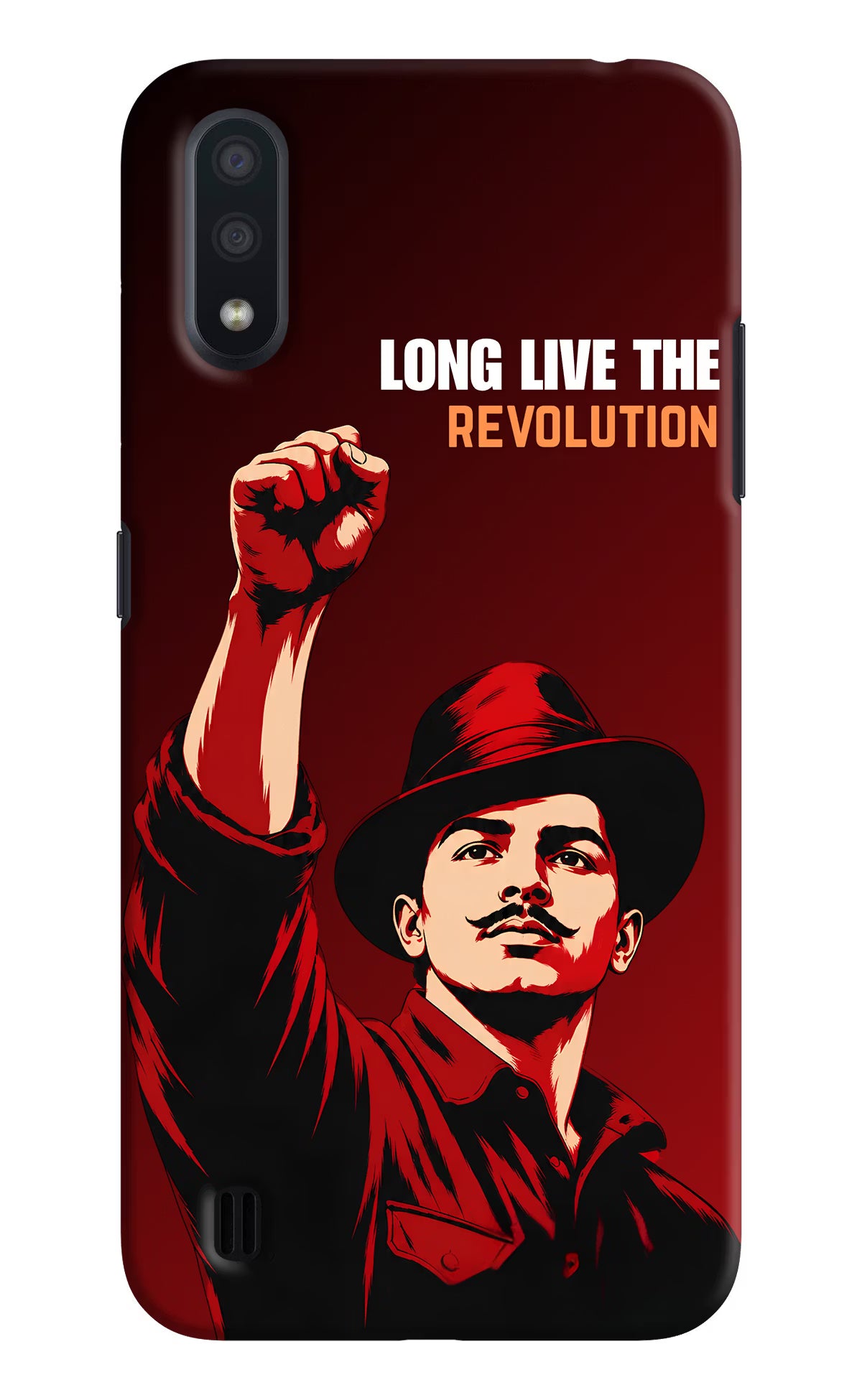 Bhagat Singh Revolution Samsung M01 Back Cover - Bhagat Singh Revolution Samsung M01 Back Cover Bhagat Singh Revolution Samsung M01 Back Cover