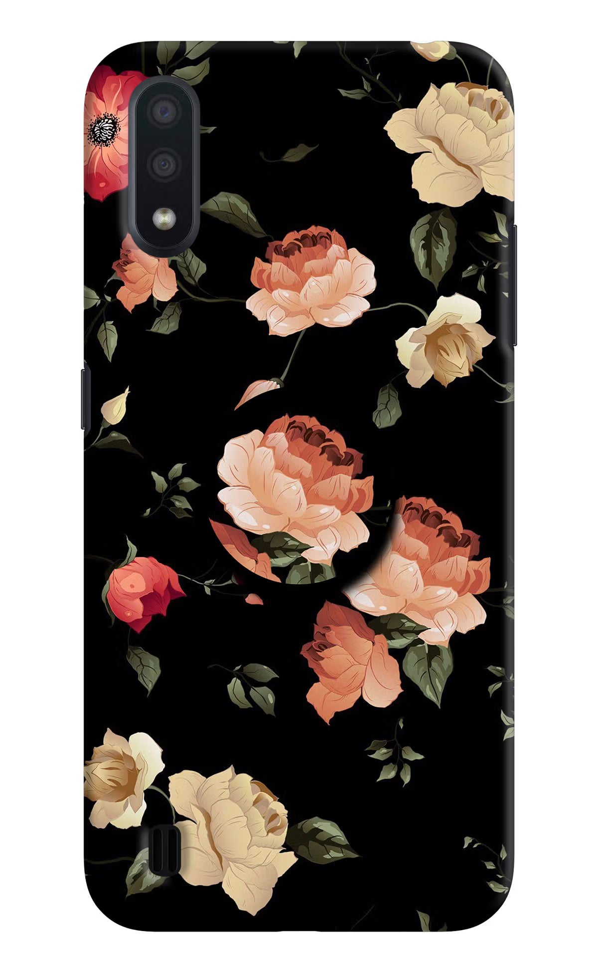 Flowers Samsung M01 Pop Case - Flowers Samsung M01 Pop Case by Casekaro Flowers Samsung M01 Pop Case by Casekaro