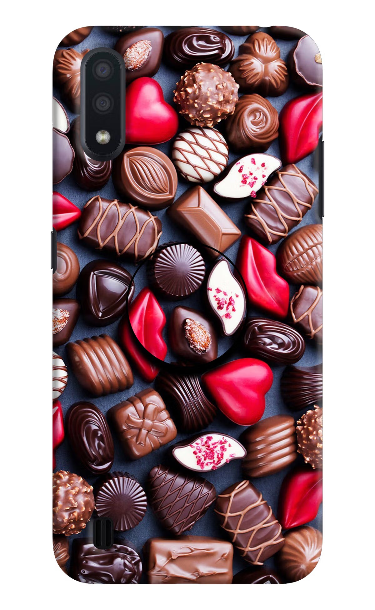Chocolates Samsung M01 Pop Case - Chocolates Samsung M01 Pop Case by Casekaro Chocolates Samsung M01 Pop Case by Casekaro