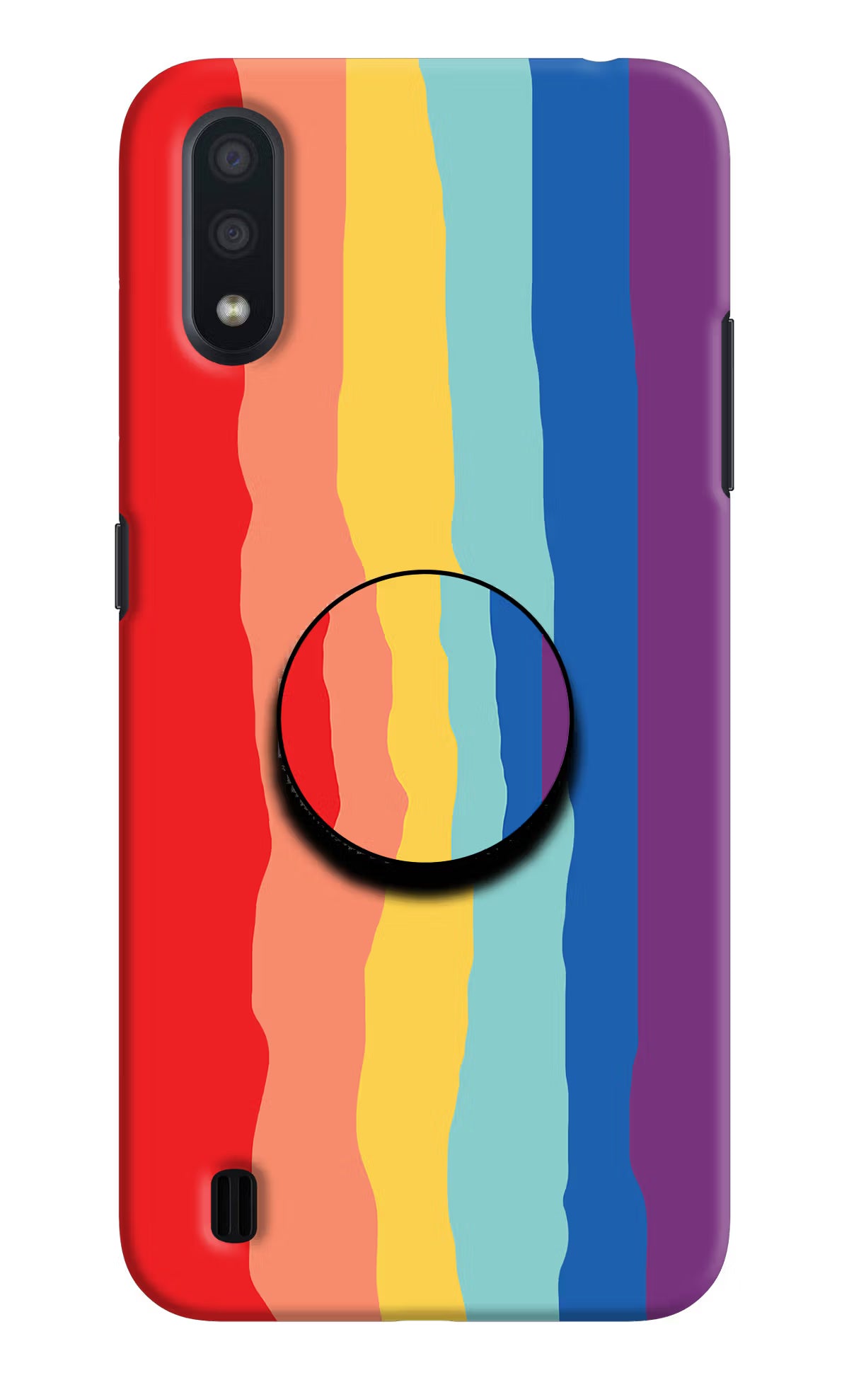 Rainbow Samsung M01 Pop Case - Rainbow Samsung M01 Pop Case by Casekaro Rainbow Samsung M01 Pop Case by Casekaro