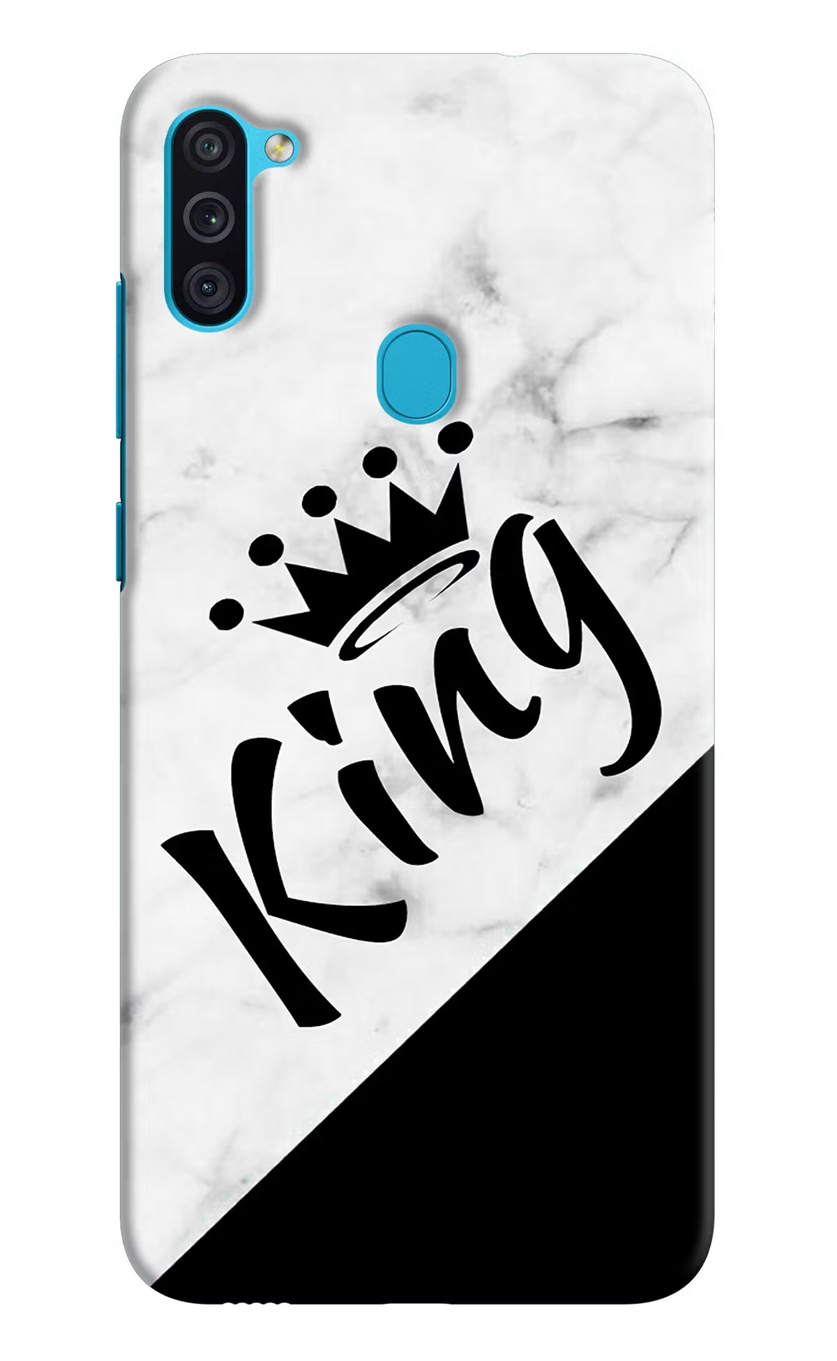 King Samsung M11 Back Cover - King Samsung M11 Hard Case Back Cover by Casekaro King Samsung M11 Hard Case Back Cover by Casekaro
