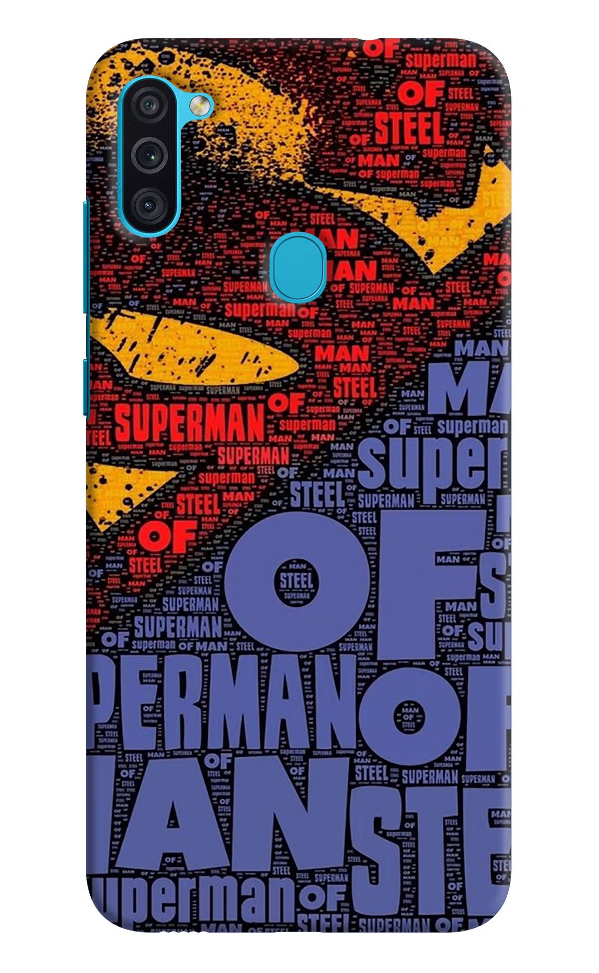 Superman Samsung M11 Back Cover - Superman Samsung M11 Hard Case Back Cover by Casekaro Superman Samsung M11 Hard Case Back Cover by Casekaro