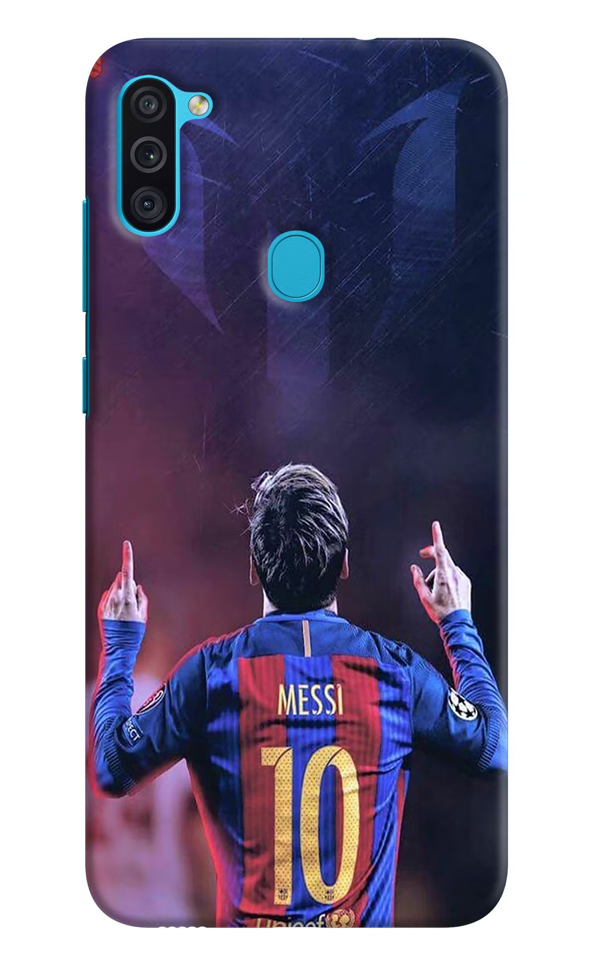 Messi Samsung M11 Back Cover - Messi Samsung M11 Hard Case Back Cover by Casekaro Messi Samsung M11 Hard Case Back Cover by Casekaro