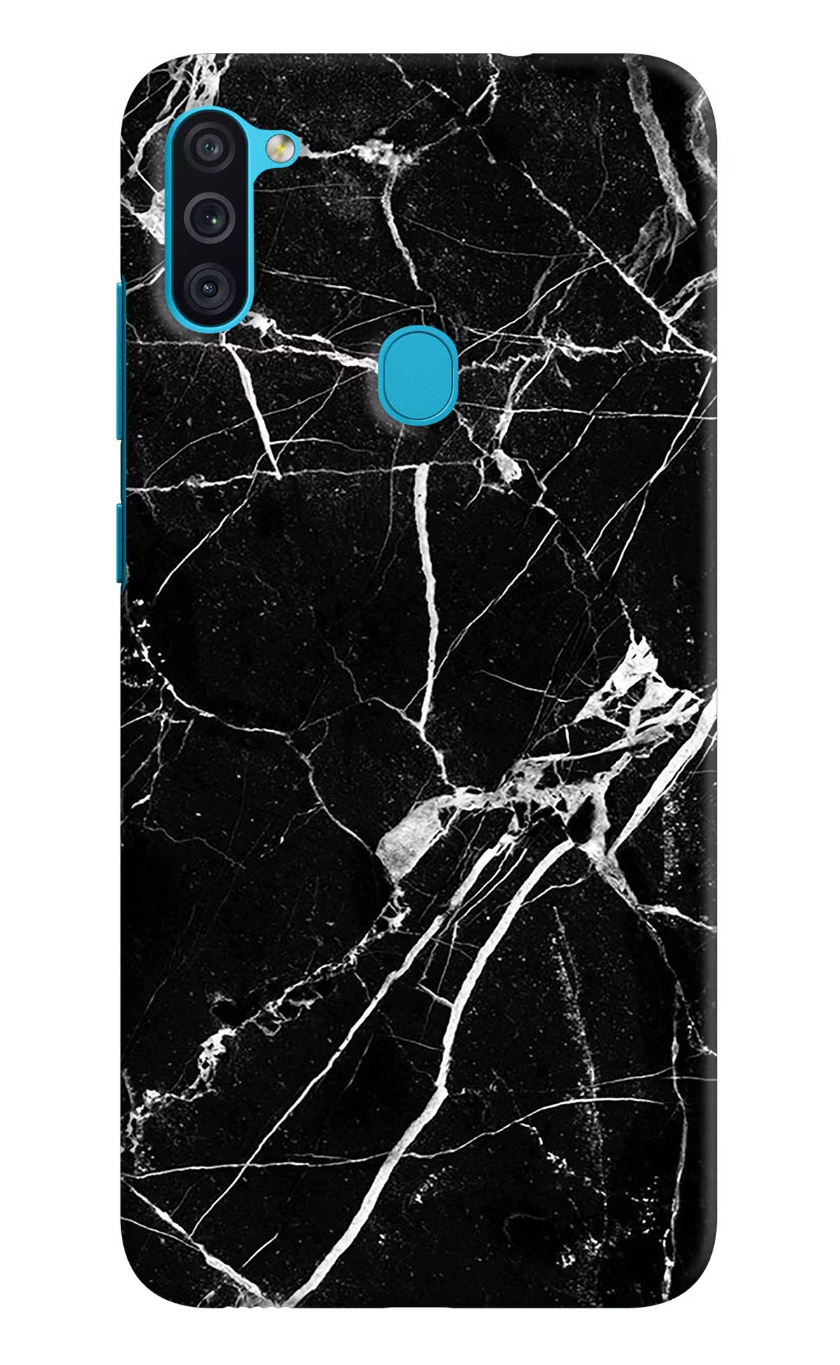 Black Marble Pattern Samsung M11 Back Cover - Black Marble Pattern Samsung M11 Hard Case Back Cover by Casekaro Black Marble Pattern Samsung M11 Hard Case Back Cover by Casekaro