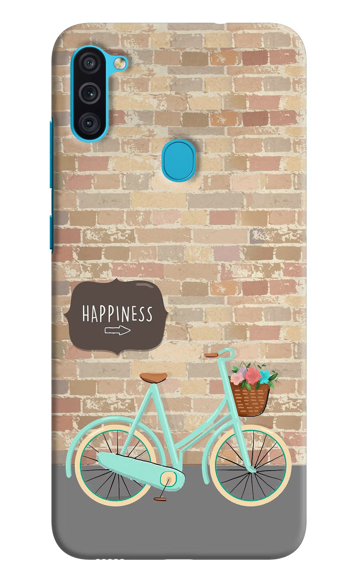 Happiness Artwork Samsung M11 Back Cover - Happiness Artwork Samsung M11 Hard Case Back Cover by Casekaro Happiness Artwork Samsung M11 Hard Case Back Cover by Casekaro