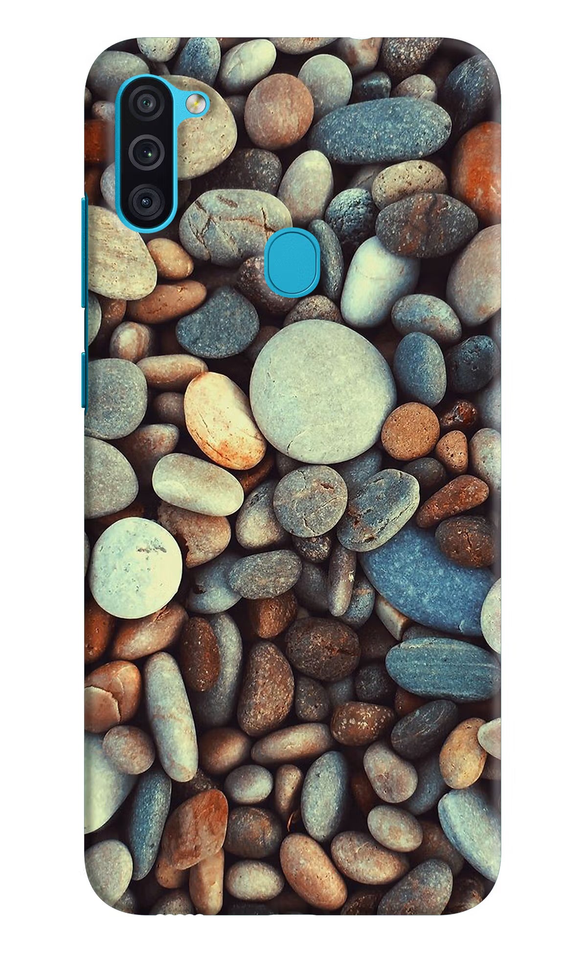 Pebble Samsung M11 Back Cover - Pebble Samsung M11 Hard Case Back Cover by Casekaro Pebble Samsung M11 Hard Case Back Cover by Casekaro