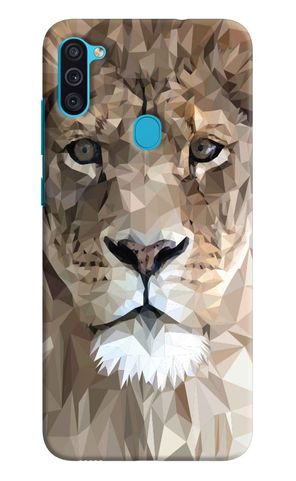 Lion Art Samsung M11 Back Cover - Lion Art Samsung M11 Hard Case Back Cover by Casekaro Lion Art Samsung M11 Hard Case Back Cover by Casekaro