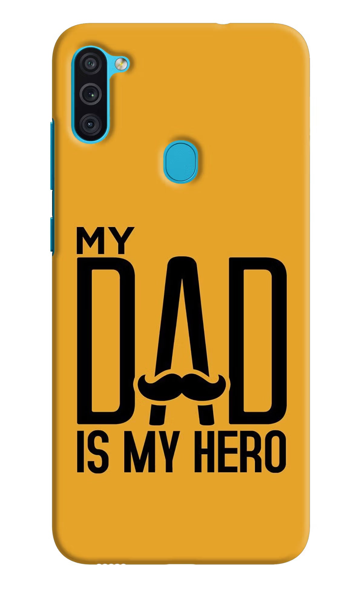 My Dad Is My Hero Samsung M11 Back Cover - My Dad Is My Hero Samsung M11 Hard Case Back Cover by Casekaro My Dad Is My Hero Samsung M11 Hard Case Back Cover by Casekaro