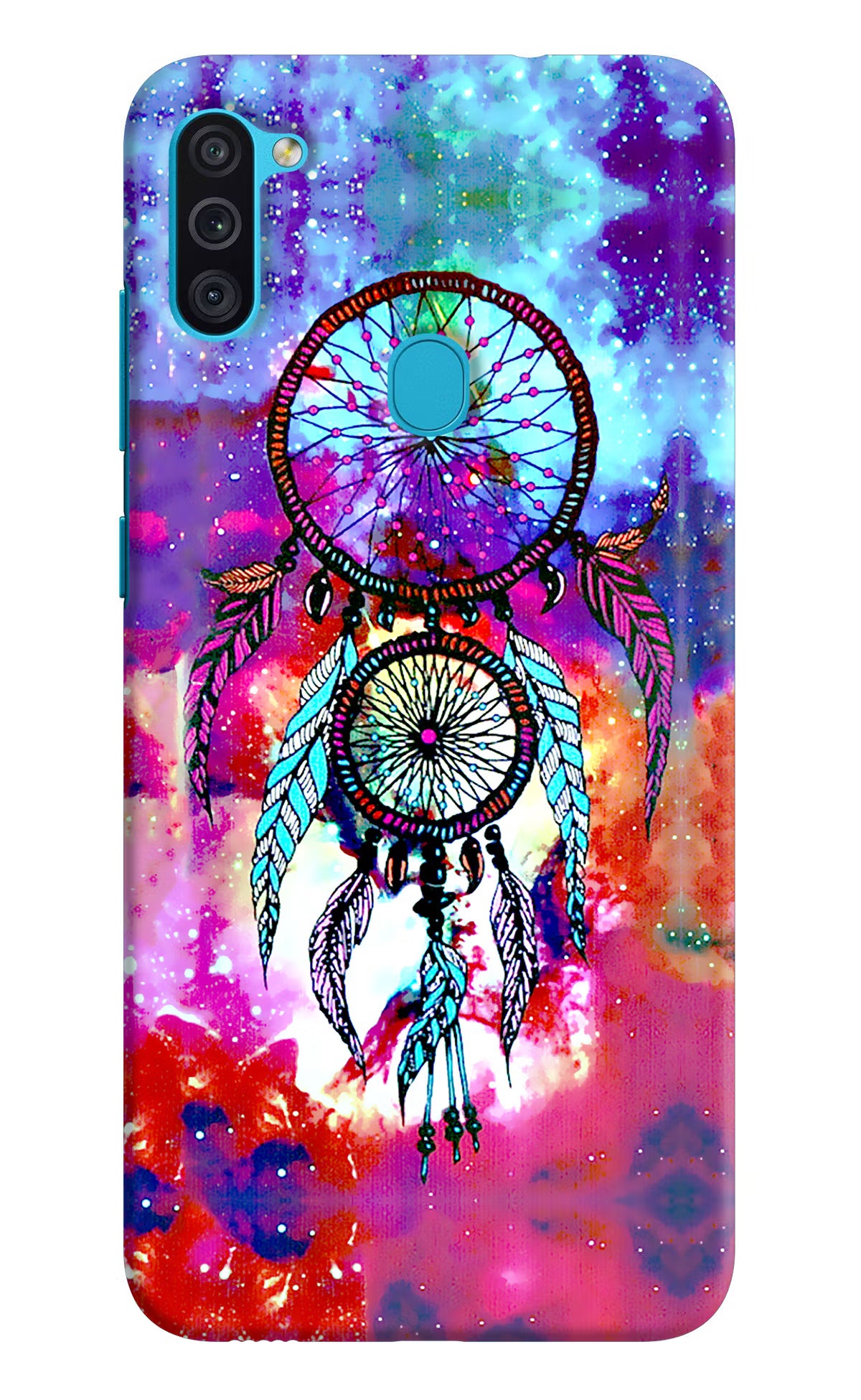 Dream Catcher Abstract Samsung M11 Back Cover - Dream Catcher Abstract Samsung M11 Hard Case Back Cover by Casekaro Dream Catcher Abstract Samsung M11 Hard Case Back Cover by Casekaro