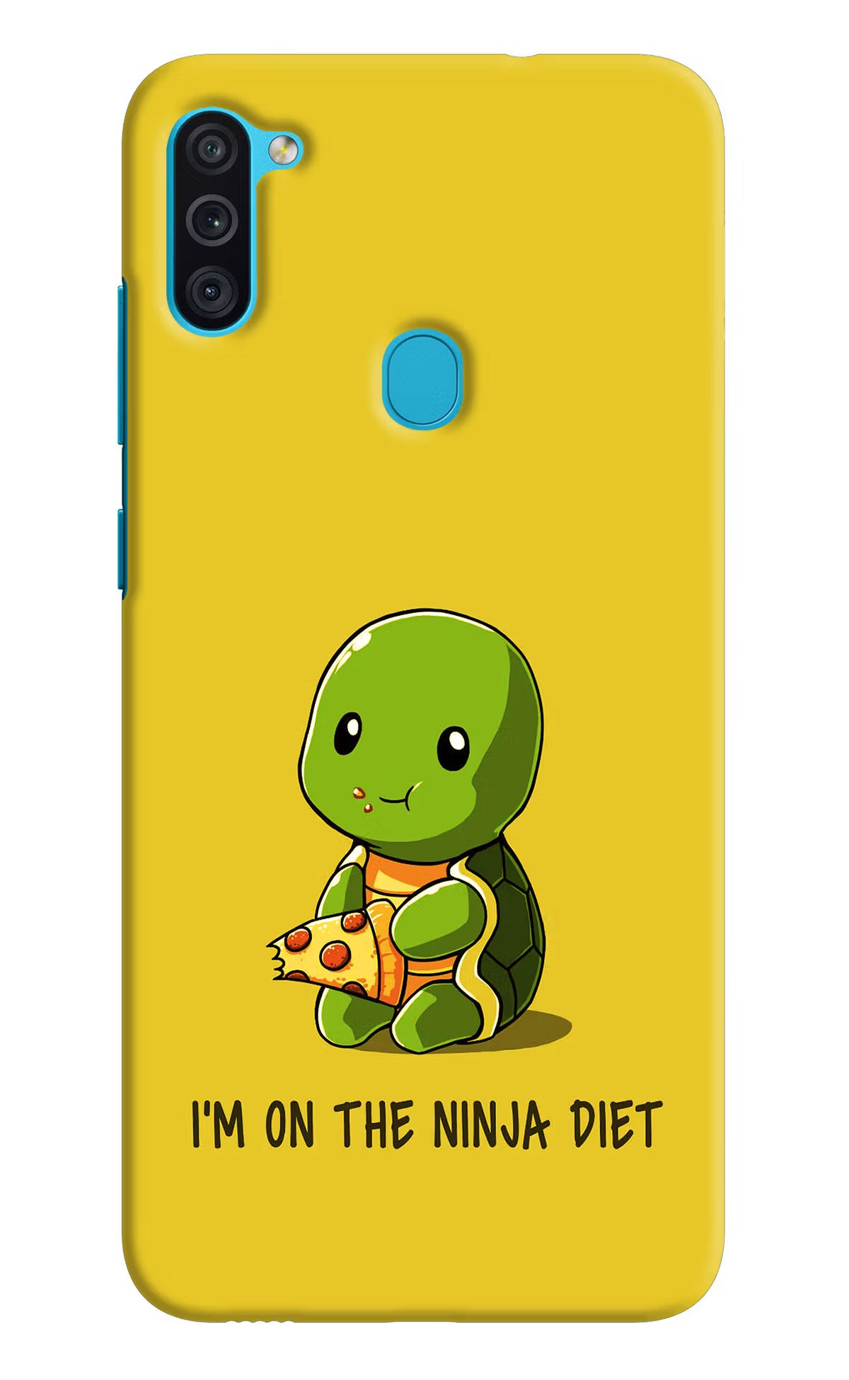 I'm on Ninja Diet Samsung M11 Back Cover - I'm on Ninja Diet Samsung M11 Hard Case Back Cover by Casekaro I'm on Ninja Diet Samsung M11 Hard Case Back Cover by Casekaro
