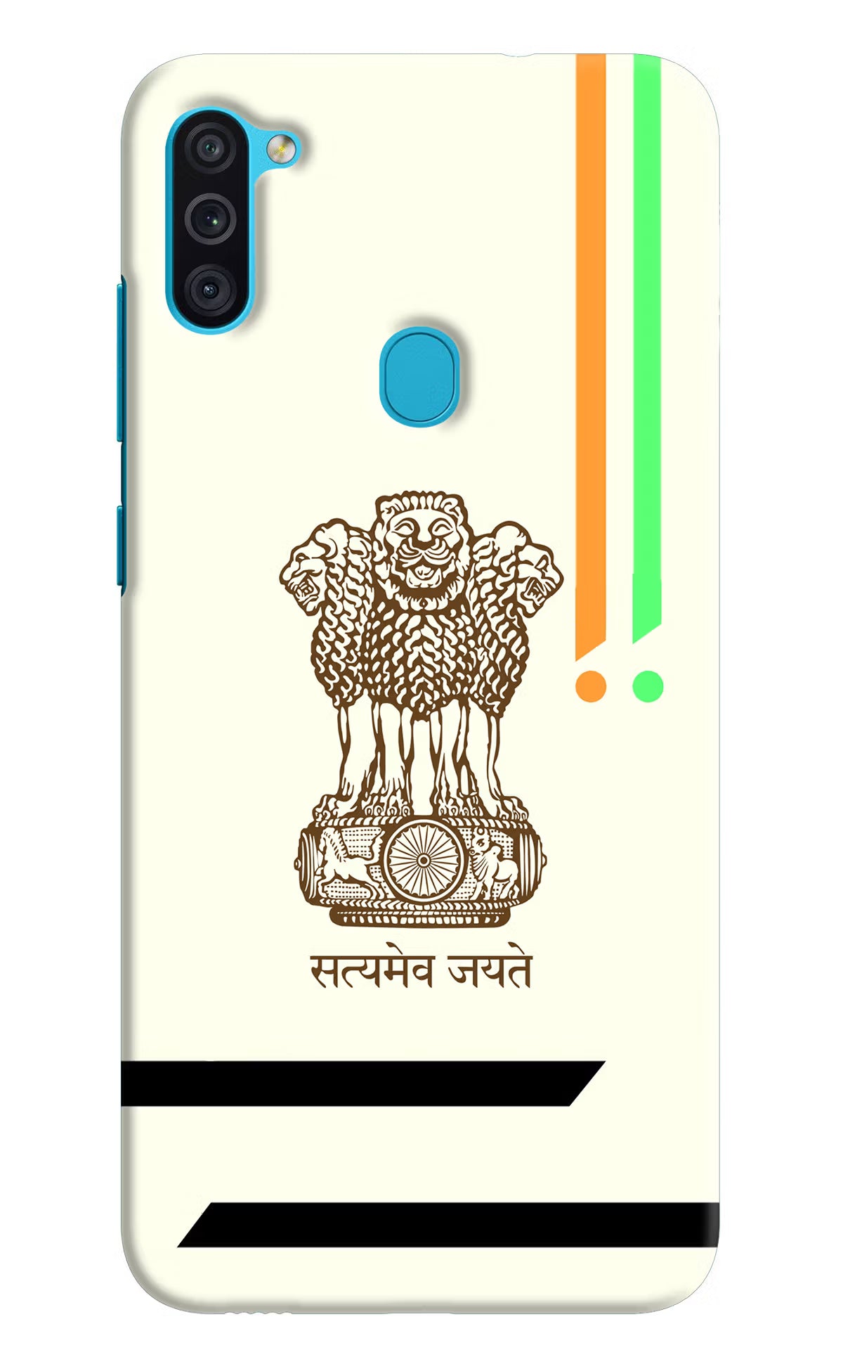 Satyamev Jayate Brown Logo Samsung M11 Back Cover - Satyamev Jayate Brown Logo Samsung M11 Hard Case Back Cover by Casekaro Satyamev Jayate Brown Logo Samsung M11 Hard Case Back Cover by Casekaro