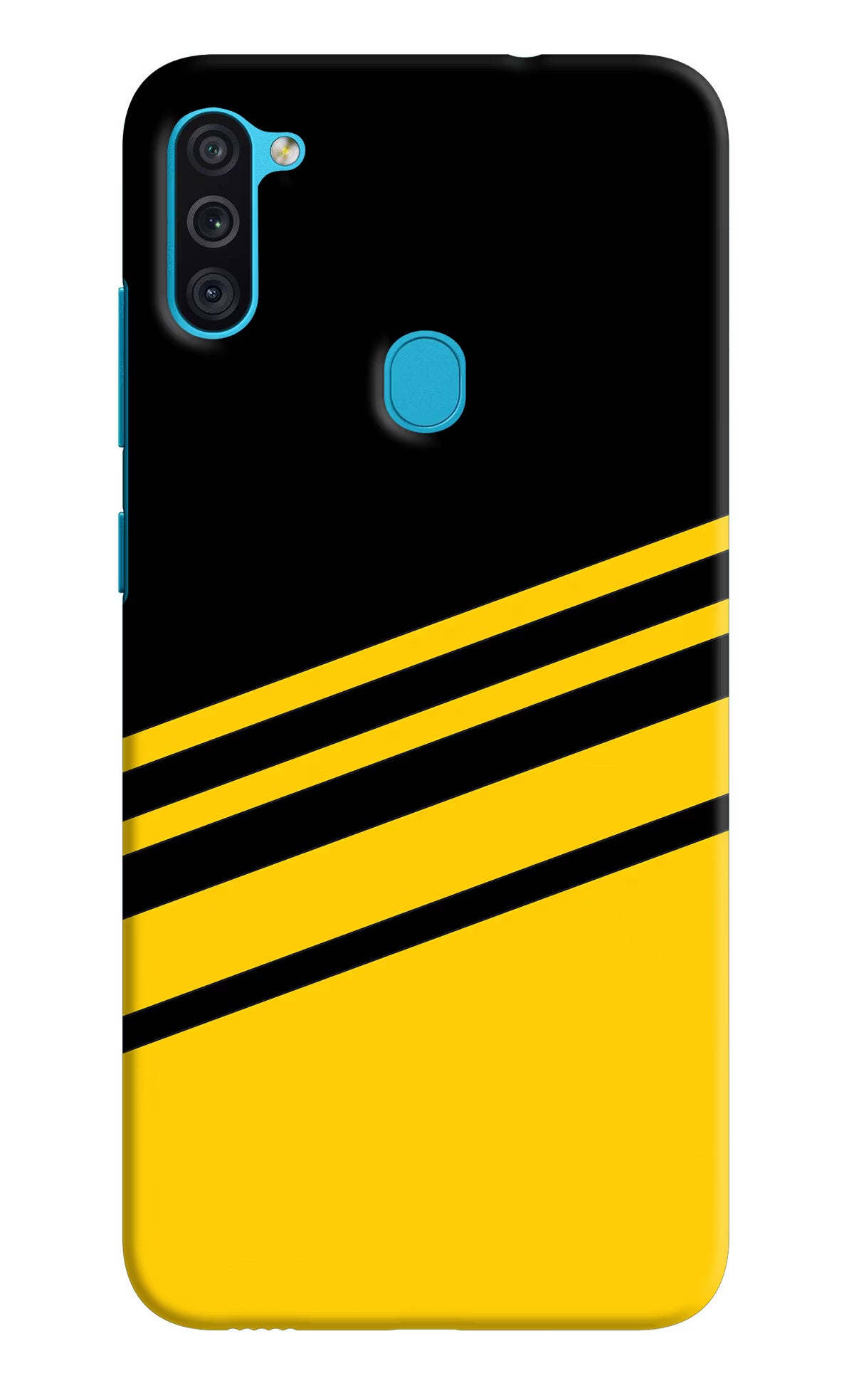 Yellow Shades Samsung M11 Back Cover - Yellow Shades Samsung M11 Hard Case Back Cover by Casekaro Yellow Shades Samsung M11 Hard Case Back Cover by Casekaro