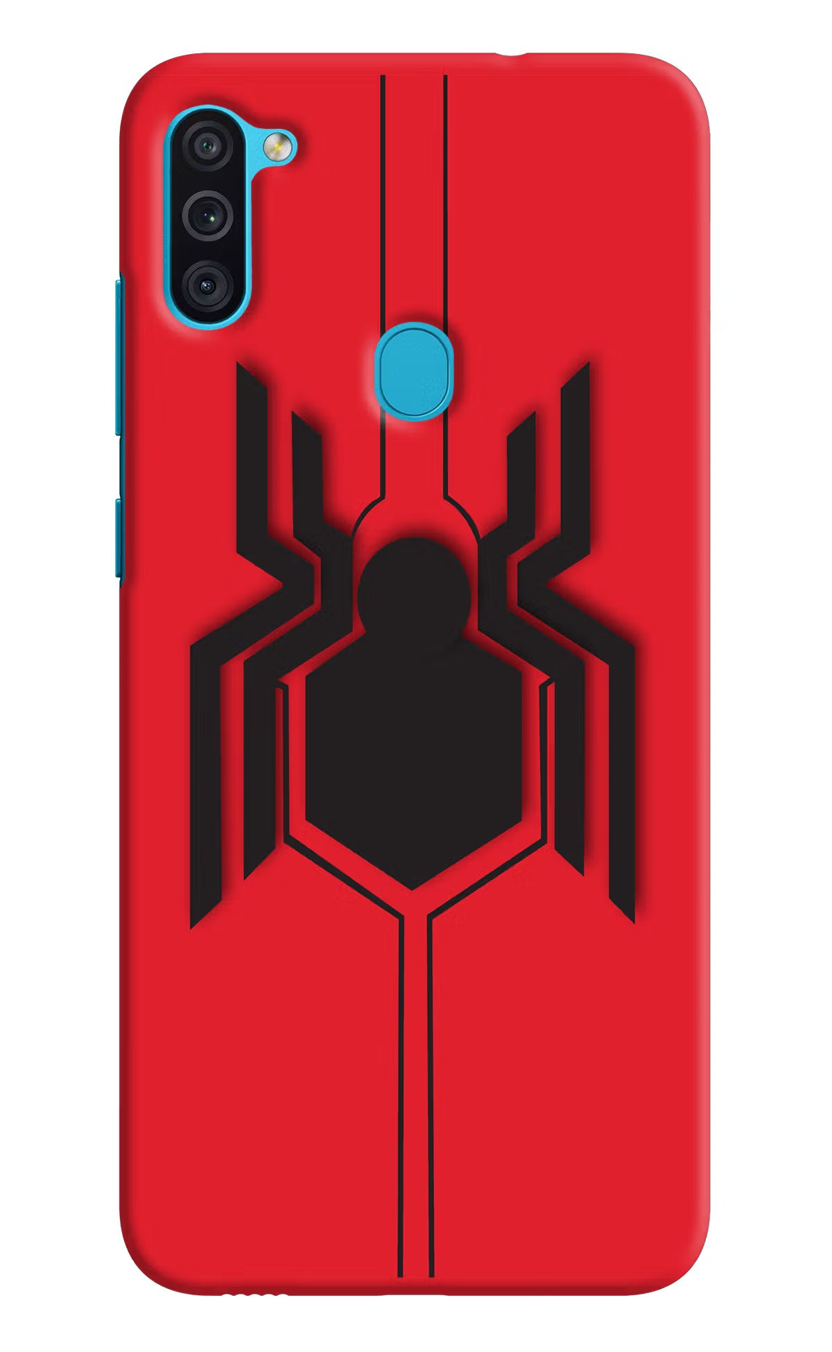 Spider Samsung M11 Back Cover - Spider Samsung M11 Hard Case Back Cover by Casekaro Spider Samsung M11 Hard Case Back Cover by Casekaro