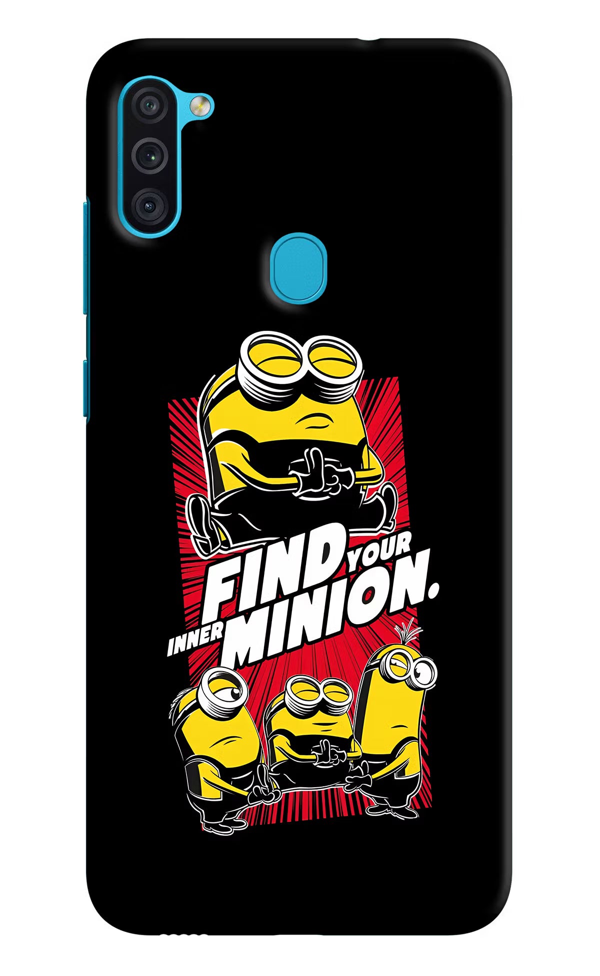 Find your inner Minion Samsung M11 Back Cover - Find your inner Minion Samsung M11 Hard Case Back Cover by Casekaro Find your inner Minion Samsung M11 Hard Case Back Cover by Casekaro