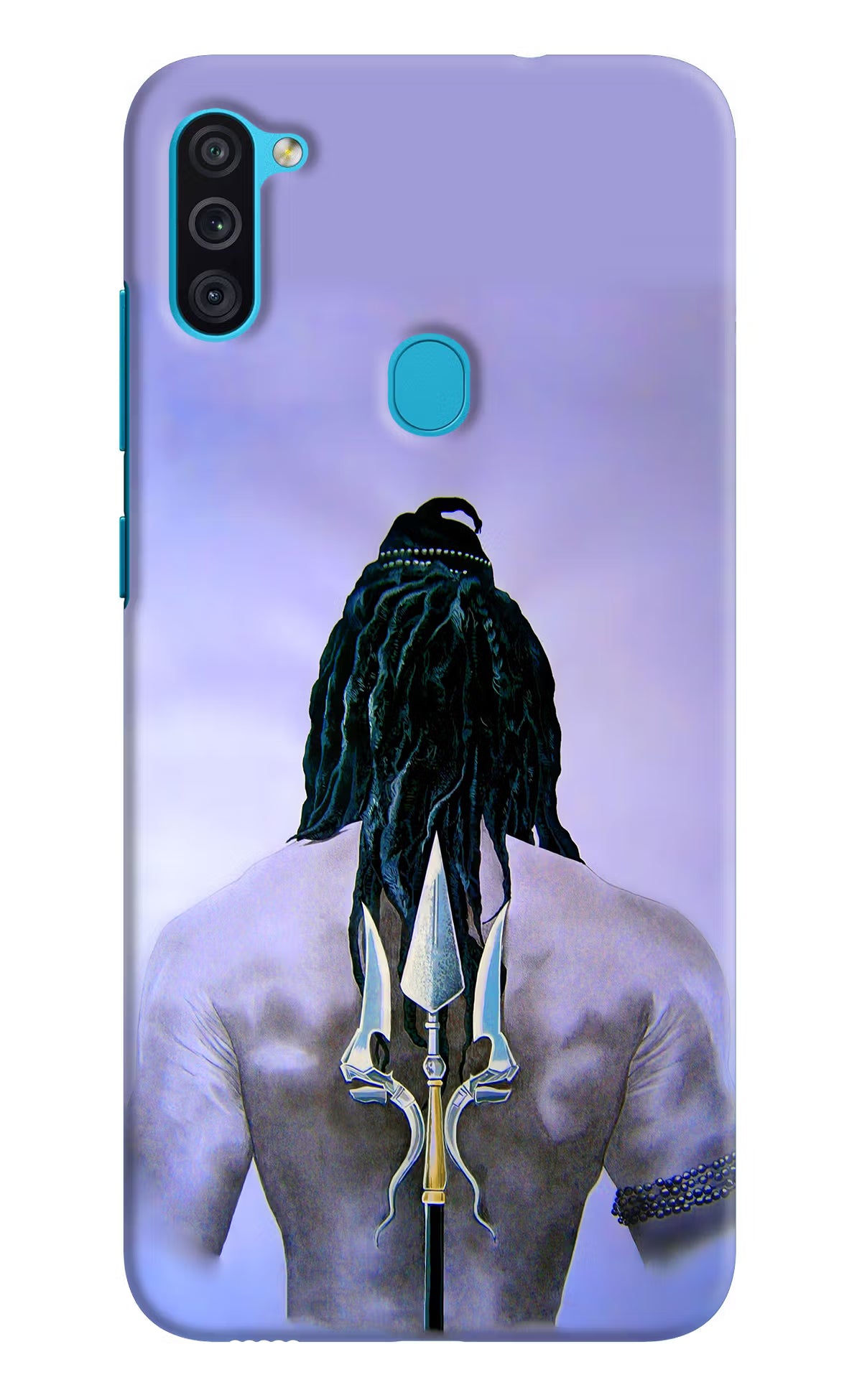 Shiva Samsung M11 Back Cover - Shiva Samsung M11 Hard Case Back Cover by Casekaro Shiva Samsung M11 Hard Case Back Cover by Casekaro