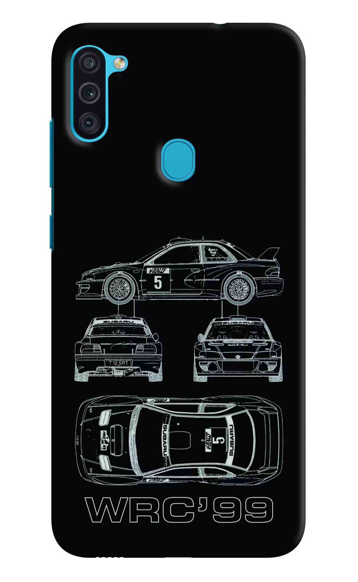 WRC'99 Samsung M11 Back Cover - WRC'99 Samsung M11 Hard Case Back Cover by Casekaro WRC'99 Samsung M11 Hard Case Back Cover by Casekaro