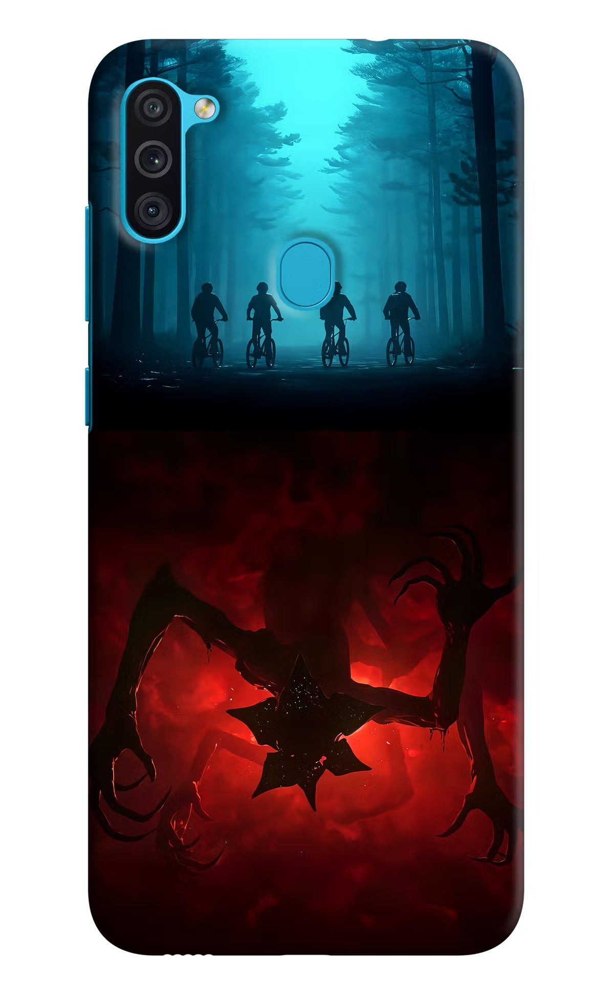 Ordinary Things Downside Up Samsung M11 Back Cover - Ordinary Things Downside Up Samsung M11 Hard Case Back Cover by Casekaro Ordinary Things Downside Up Samsung M11 Hard Case Back Cover by Casekaro