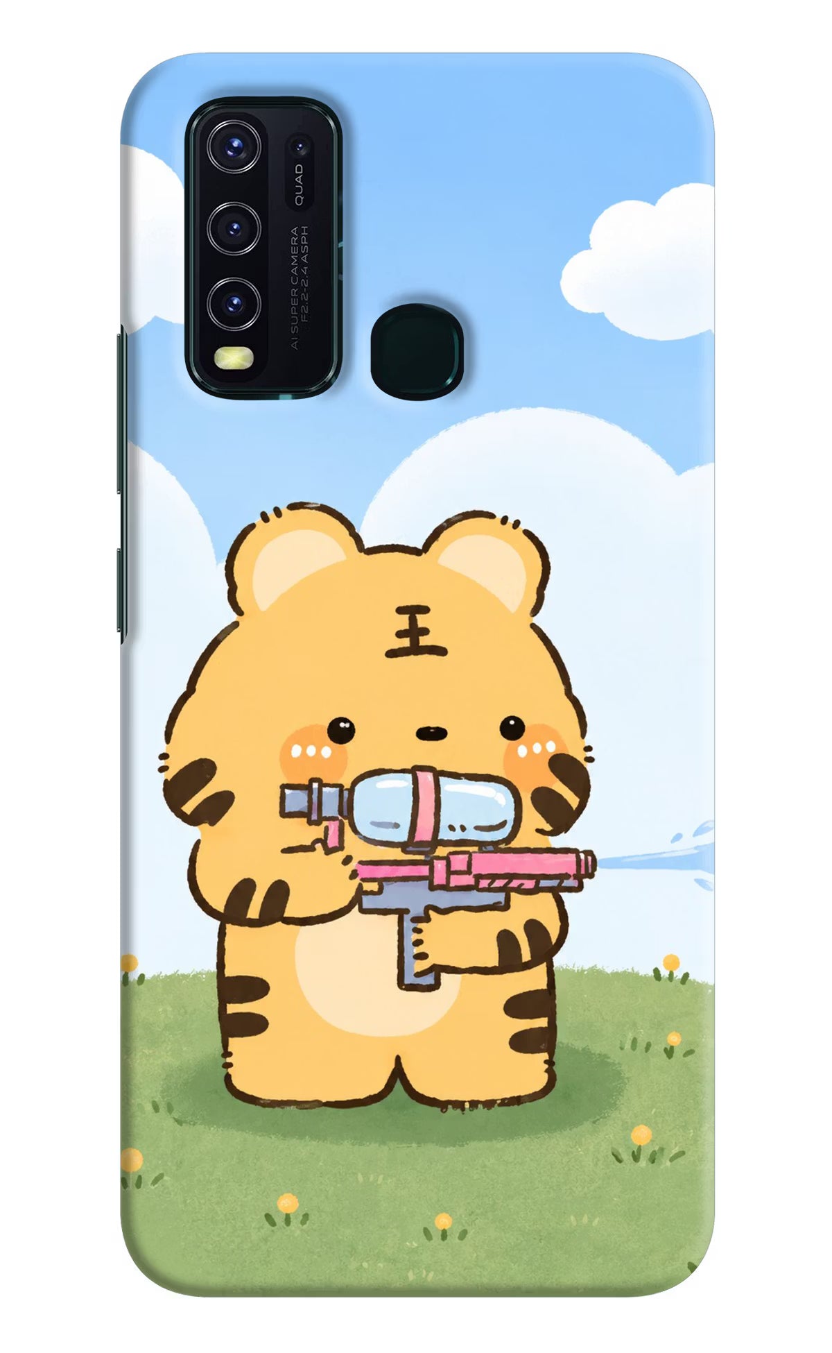 Tiger Treat Vivo Y30/Y50 Back Cover - Tiger Treat Vivo Y30/Y50 Back Cover Tiger Treat Vivo Y30/Y50 Back Cover