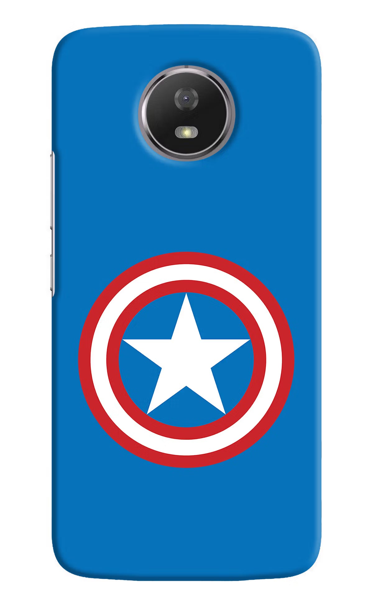 Captain America Logo Moto G5S Back Cover - Captain America Logo Moto G5S Hard Case Back Cover by Casekaro Captain America Logo Moto G5S Hard Case Back Cover by Casekaro