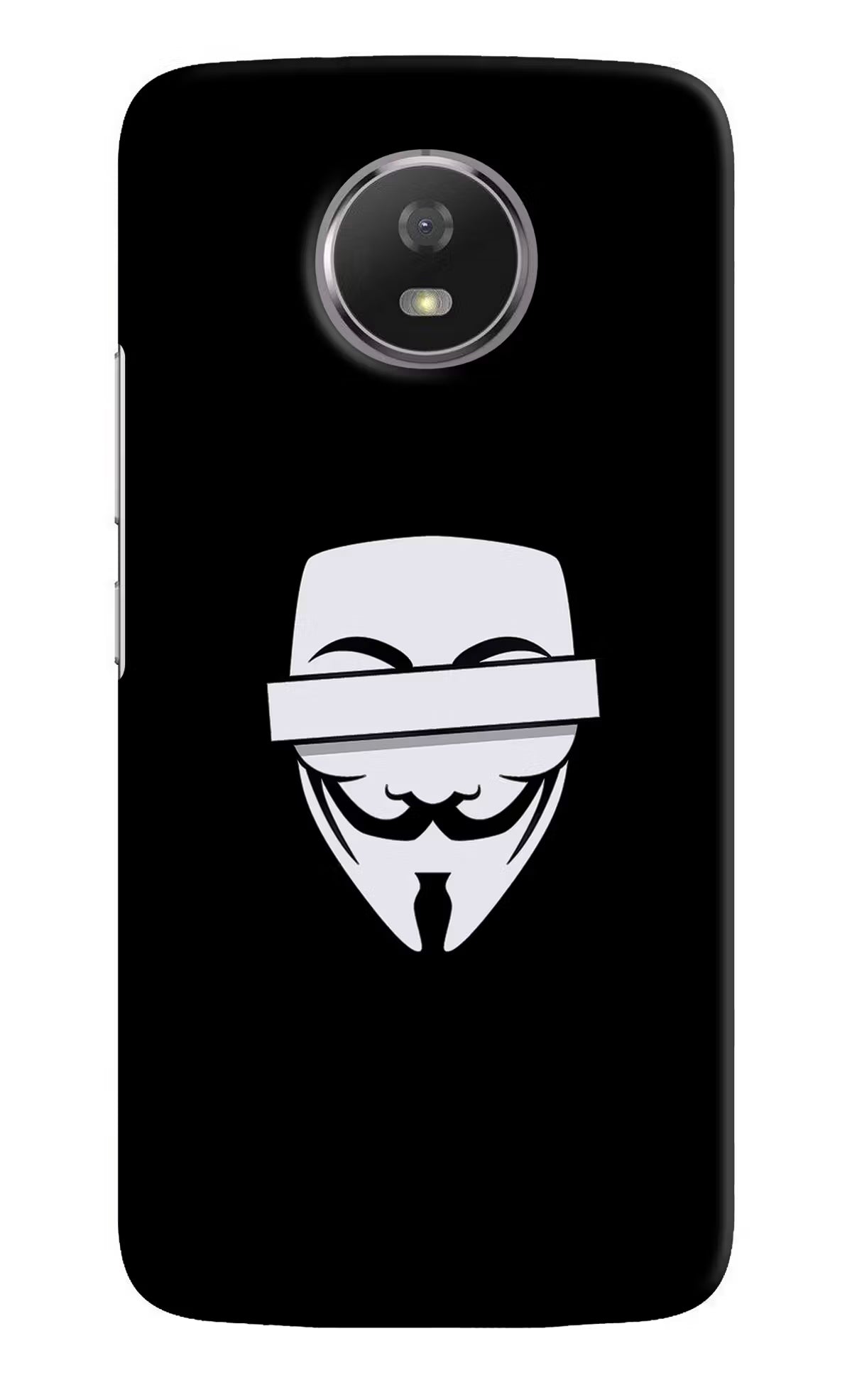 Anonymous Face Moto G5S Back Cover - Anonymous Face Moto G5S Hard Case Back Cover by Casekaro Anonymous Face Moto G5S Hard Case Back Cover by Casekaro