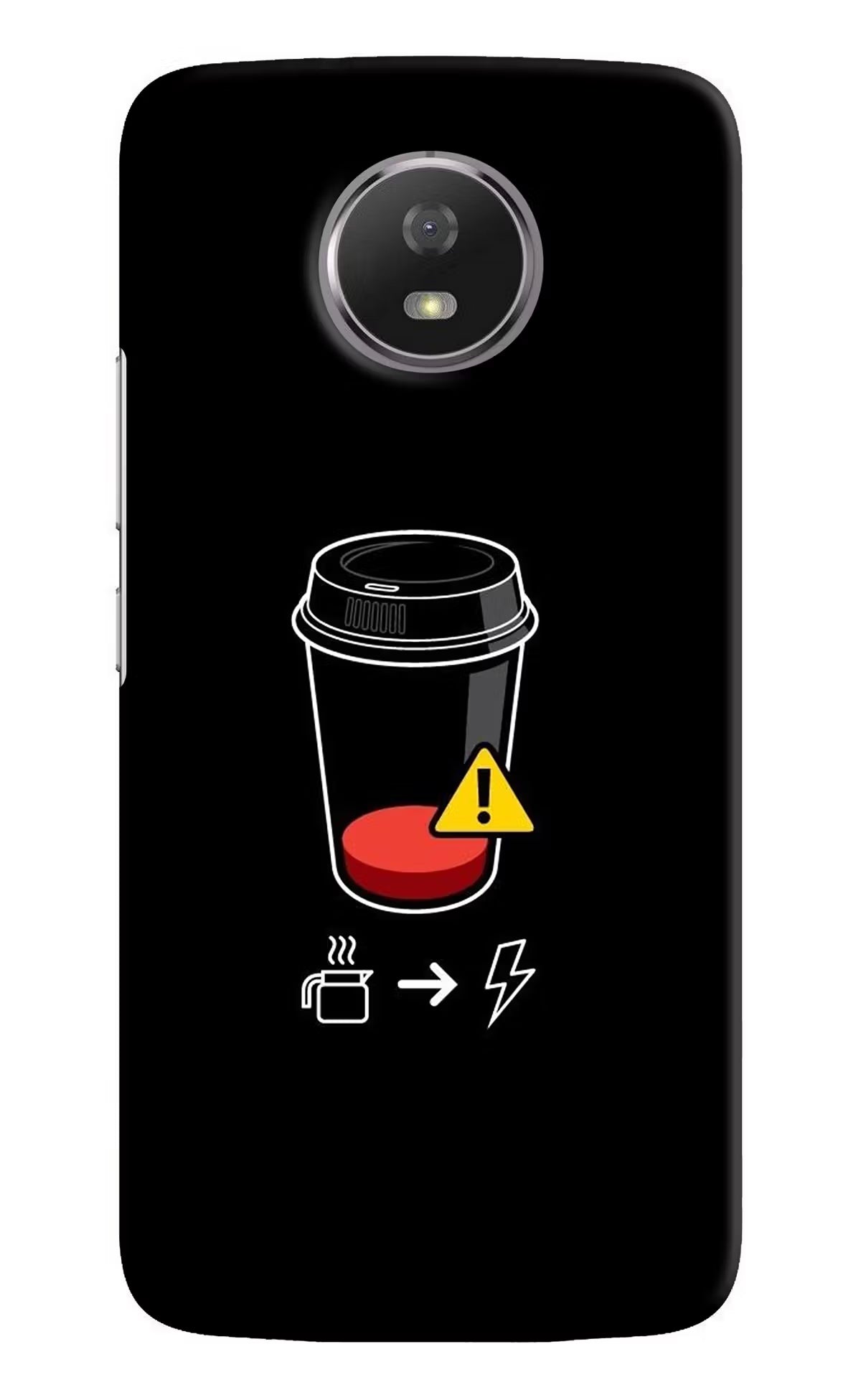 Coffee Moto G5S Back Cover - Coffee Moto G5S Hard Case Back Cover by Casekaro Coffee Moto G5S Hard Case Back Cover by Casekaro