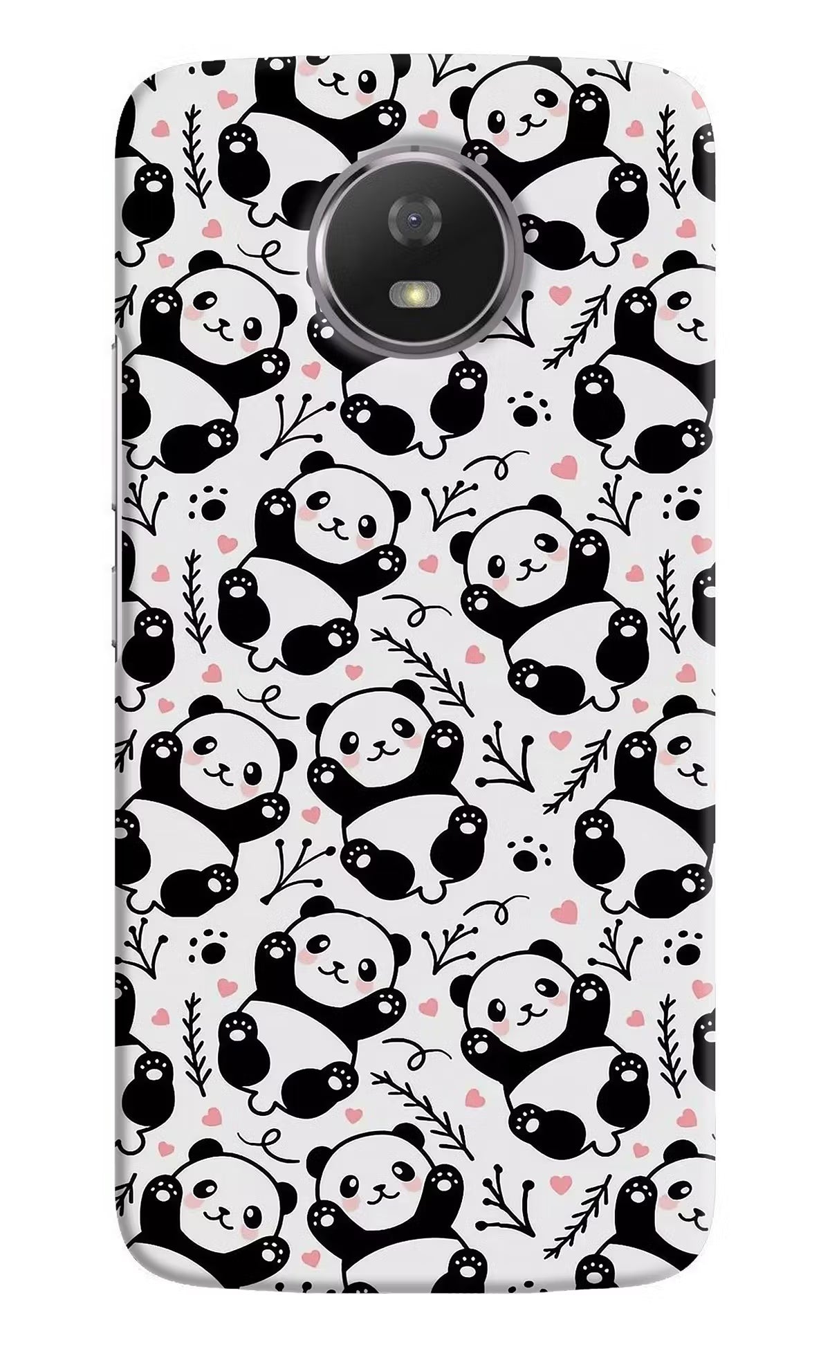 Cute Panda Moto G5S Back Cover - Cute Panda Moto G5S Hard Case Back Cover by Casekaro Cute Panda Moto G5S Hard Case Back Cover by Casekaro
