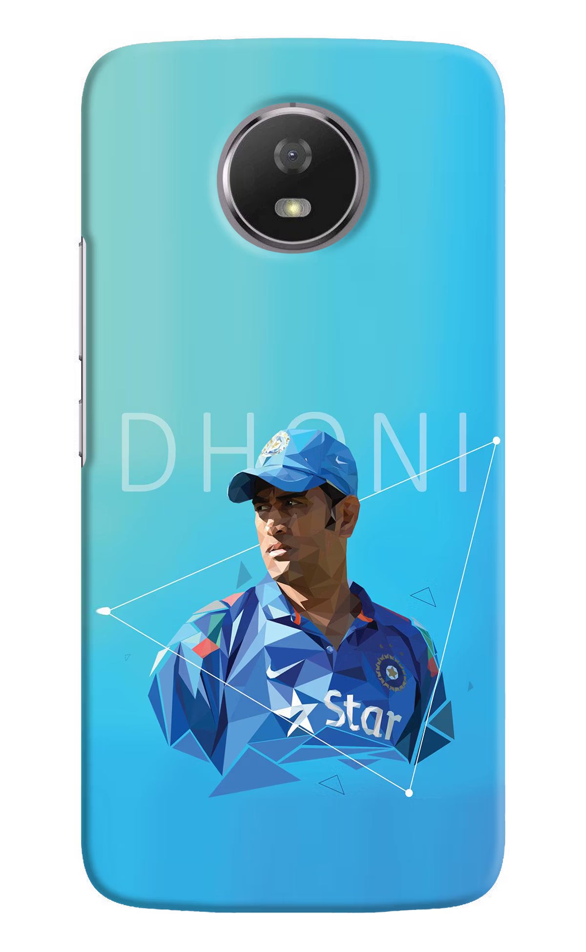Dhoni Artwork Moto G5S Back Cover - Dhoni Artwork Moto G5S Hard Case Back Cover by Casekaro Dhoni Artwork Moto G5S Hard Case Back Cover by Casekaro
