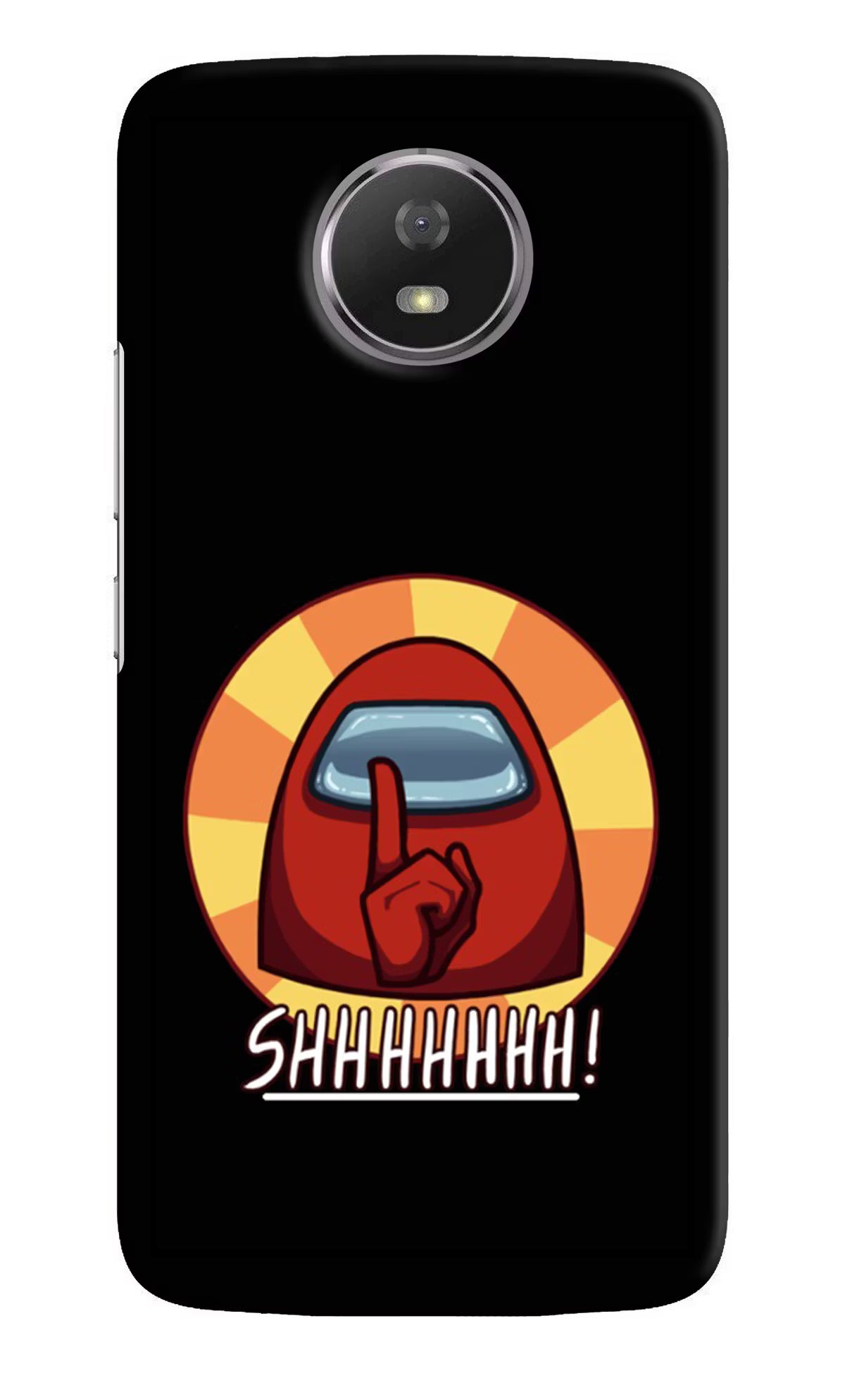 Among Us Shhh! Moto G5S Back Cover - Among Us Shhh! Moto G5S Hard Case Back Cover by Casekaro Among Us Shhh! Moto G5S Hard Case Back Cover by Casekaro