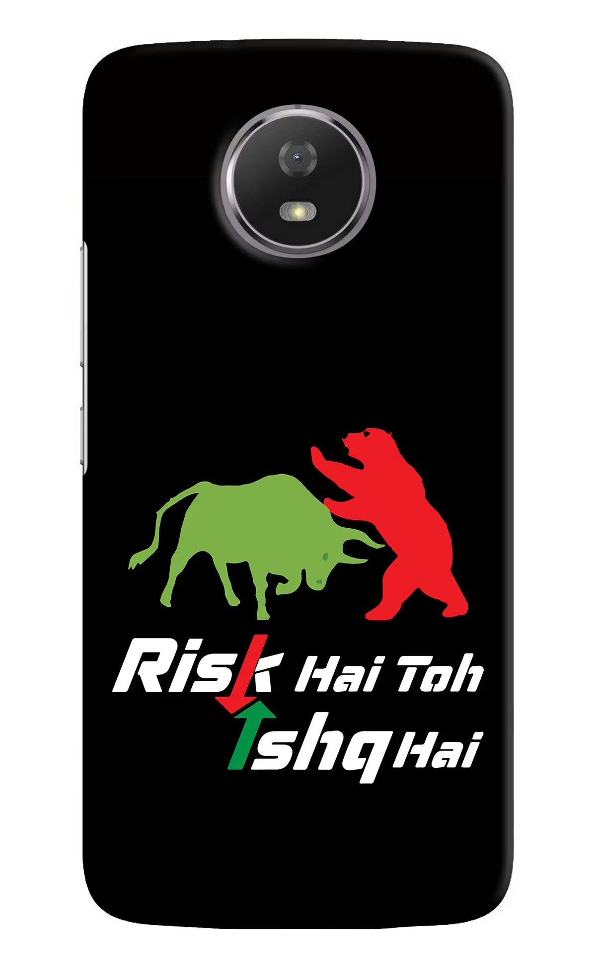 Risk Hai Toh Ishq Hai Moto G5S Back Cover - Risk Hai Toh Ishq Hai Moto G5S Hard Case Back Cover by Casekaro Risk Hai Toh Ishq Hai Moto G5S Hard Case Back Cover by Casekaro