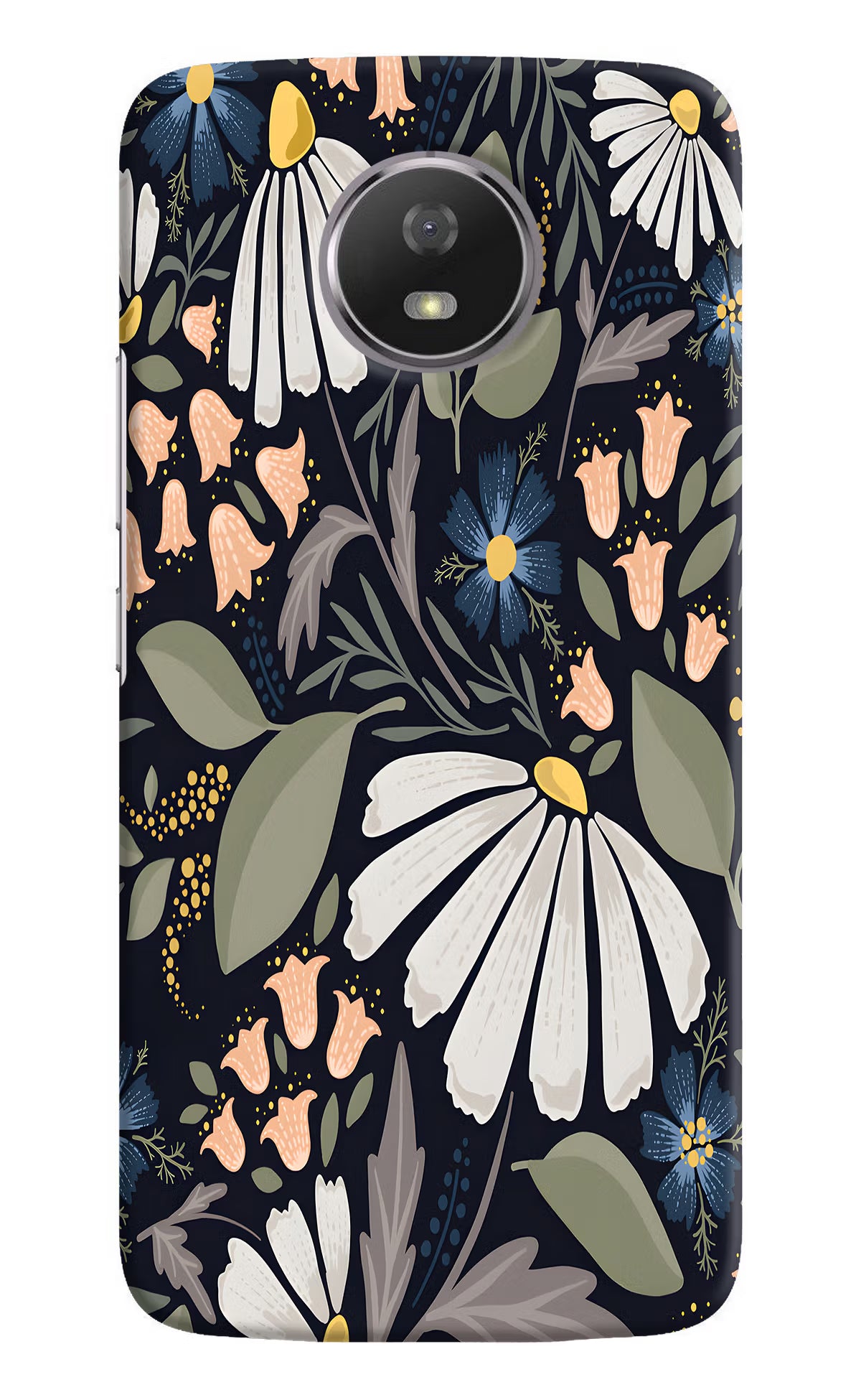Flowers Art Moto G5S Back Cover - Flowers Art Moto G5S Hard Case Back Cover by Casekaro Flowers Art Moto G5S Hard Case Back Cover by Casekaro