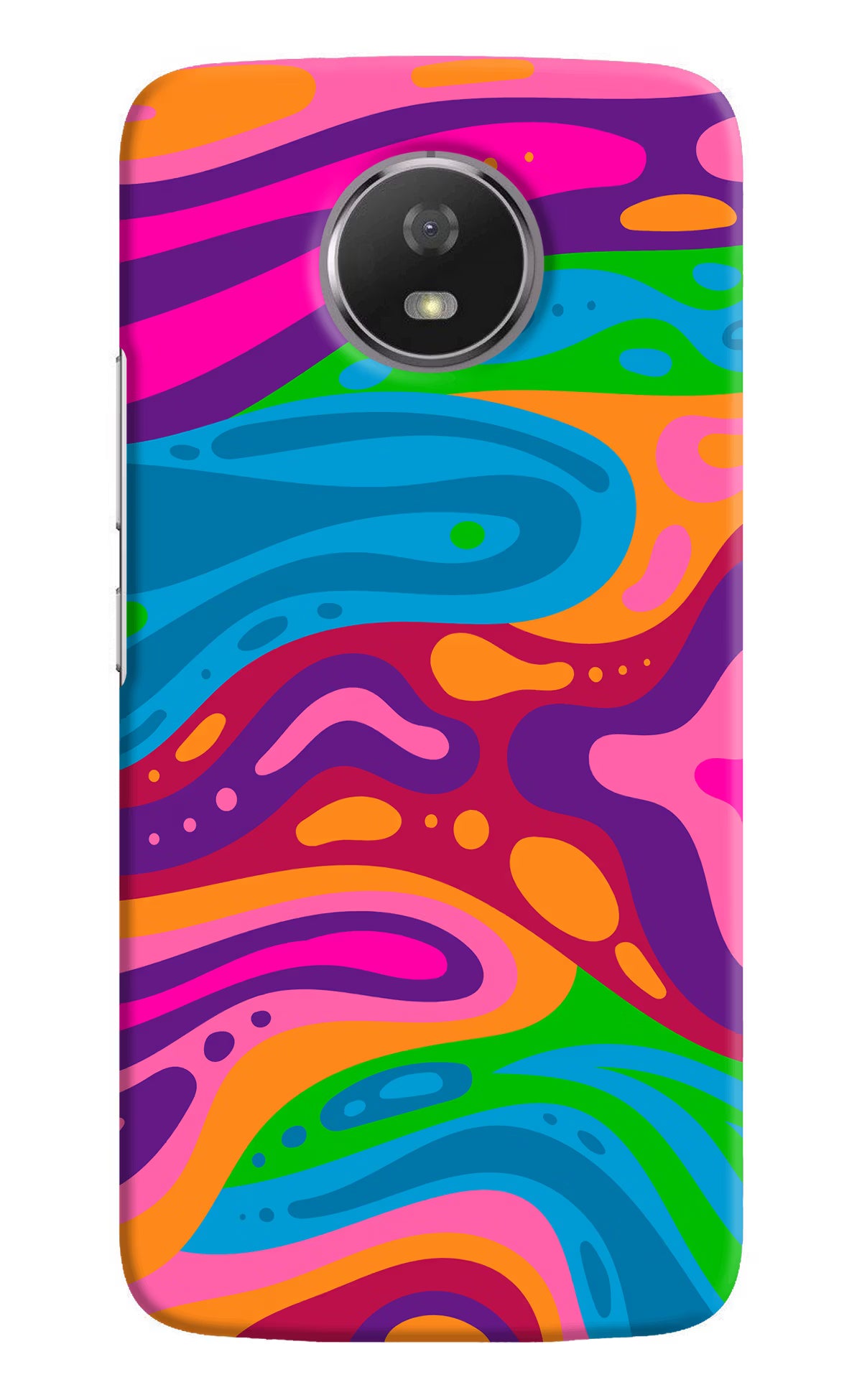 Trippy Pattern Moto G5S Back Cover - Trippy Pattern Moto G5S Hard Case Back Cover by Casekaro Trippy Pattern Moto G5S Hard Case Back Cover by Casekaro