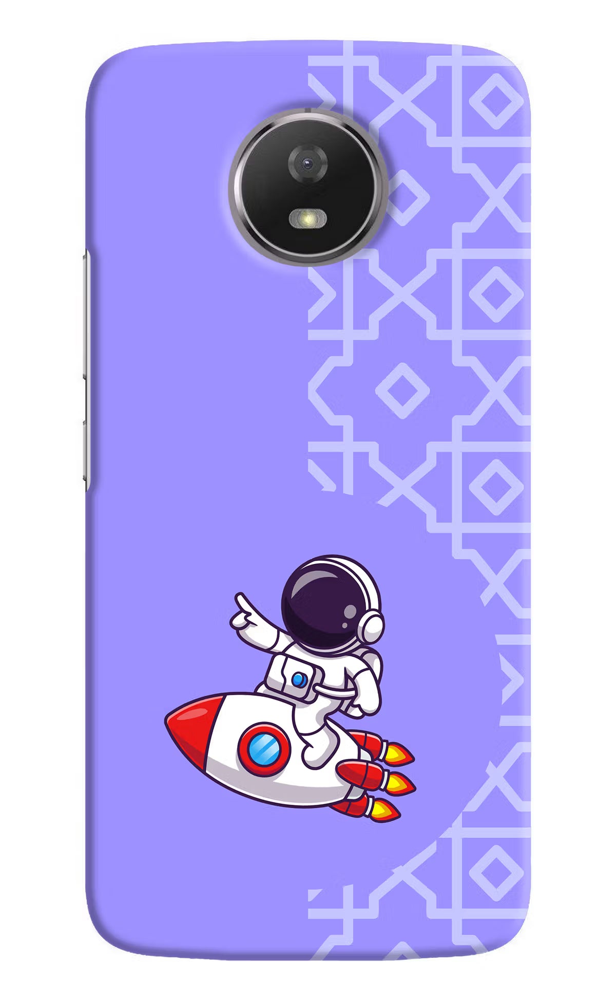 Cute Astronaut Moto G5S Back Cover - Cute Astronaut Moto G5S Hard Case Back Cover by Casekaro Cute Astronaut Moto G5S Hard Case Back Cover by Casekaro
