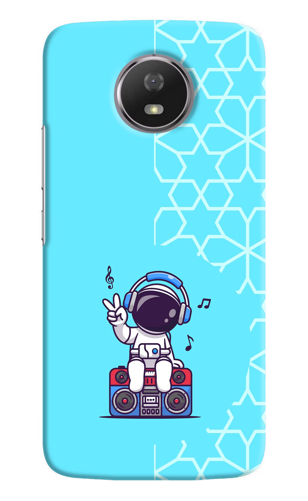 Cute Astronaut Chilling Moto G5S Back Cover - Cute Astronaut Chilling Moto G5S Hard Case Back Cover by Casekaro Cute Astronaut Chilling Moto G5S Hard Case Back Cover by Casekaro
