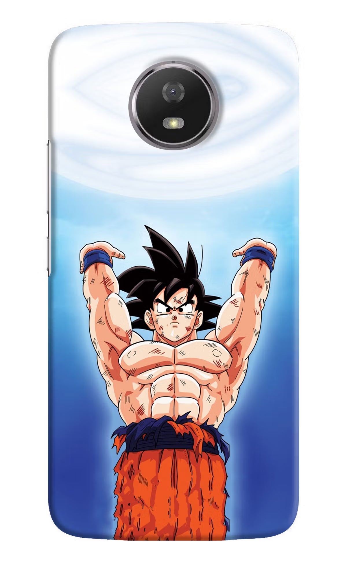 Goku Power Moto G5S Back Cover - Goku Power Moto G5S Hard Case Back Cover by Casekaro Goku Power Moto G5S Hard Case Back Cover by Casekaro