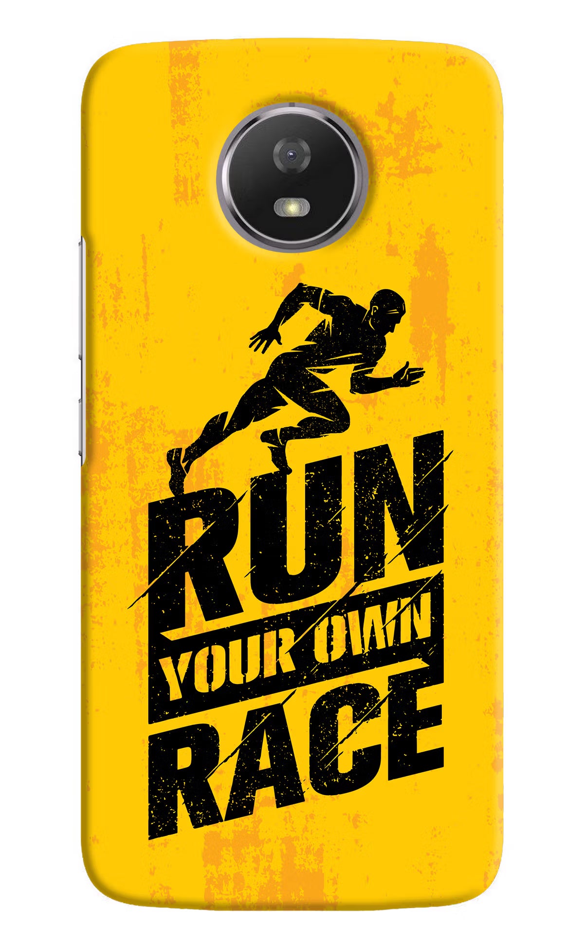 Run Your Own Race Moto G5S Back Cover - Run Your Own Race Moto G5S Hard Case Back Cover by Casekaro Run Your Own Race Moto G5S Hard Case Back Cover by Casekaro