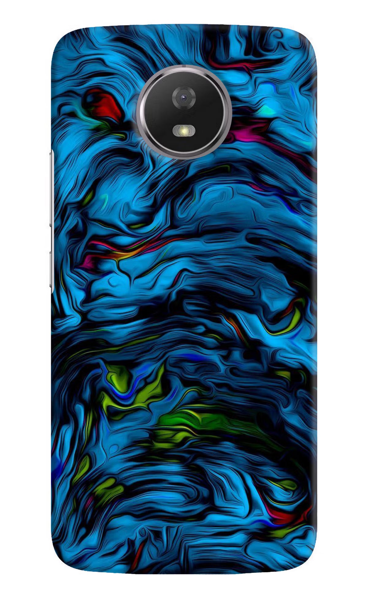 Dark Blue Abstract Moto G5S Back Cover - Dark Blue Abstract Moto G5S Hard Case Back Cover by Casekaro Dark Blue Abstract Moto G5S Hard Case Back Cover by Casekaro