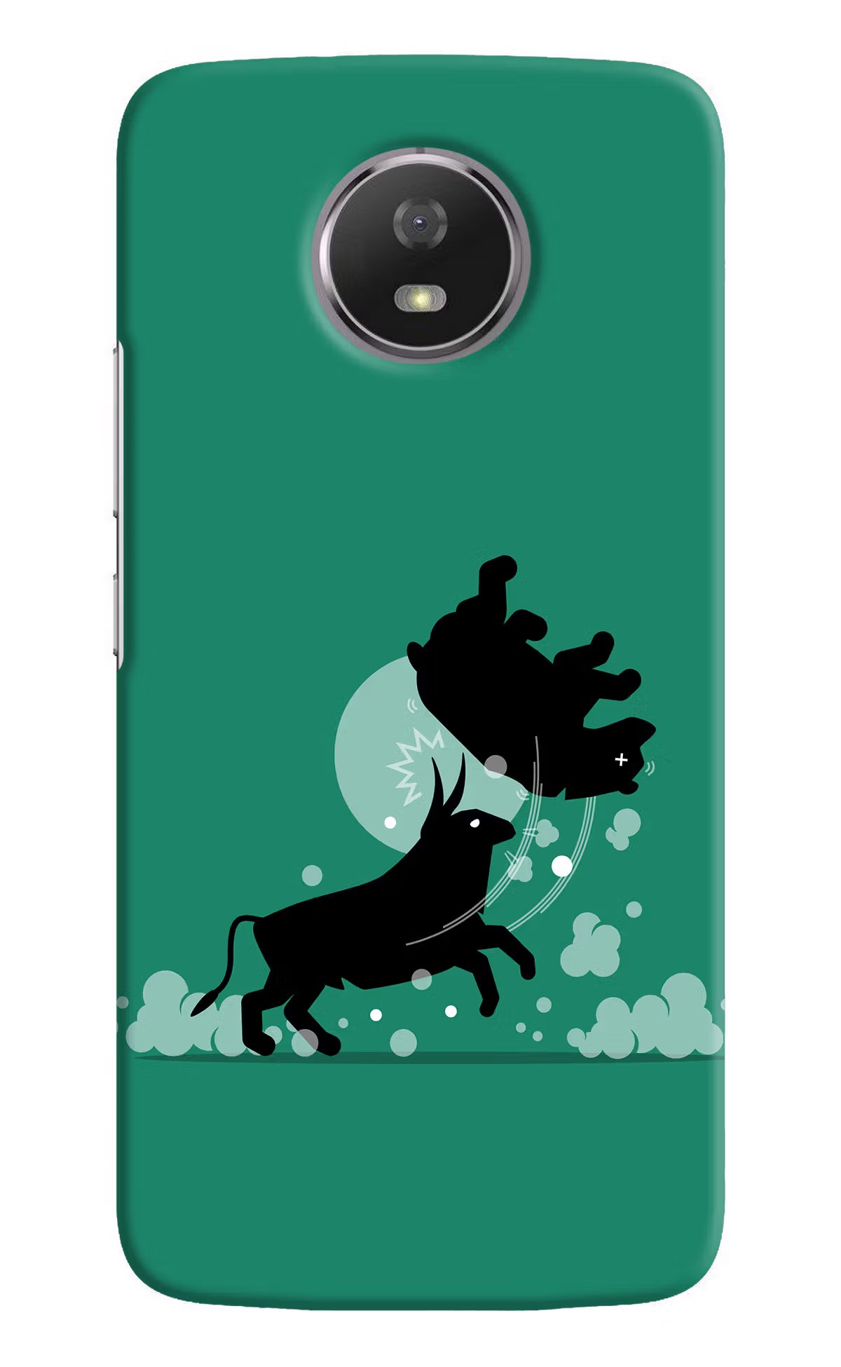 Bull Conqueror Moto G5S Back Cover - Bull Conqueror Moto G5S Hard Case Back Cover by Casekaro Bull Conqueror Moto G5S Hard Case Back Cover by Casekaro