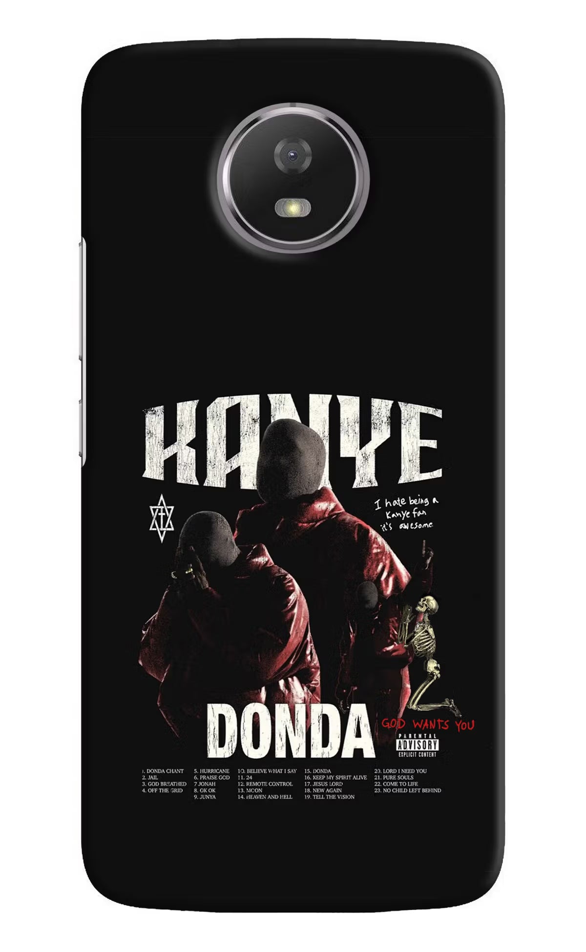 Donda Kanye West Moto G5S Back Cover - Donda Kanye West Moto G5S Hard Case Back Cover by Casekaro Donda Kanye West Moto G5S Hard Case Back Cover by Casekaro