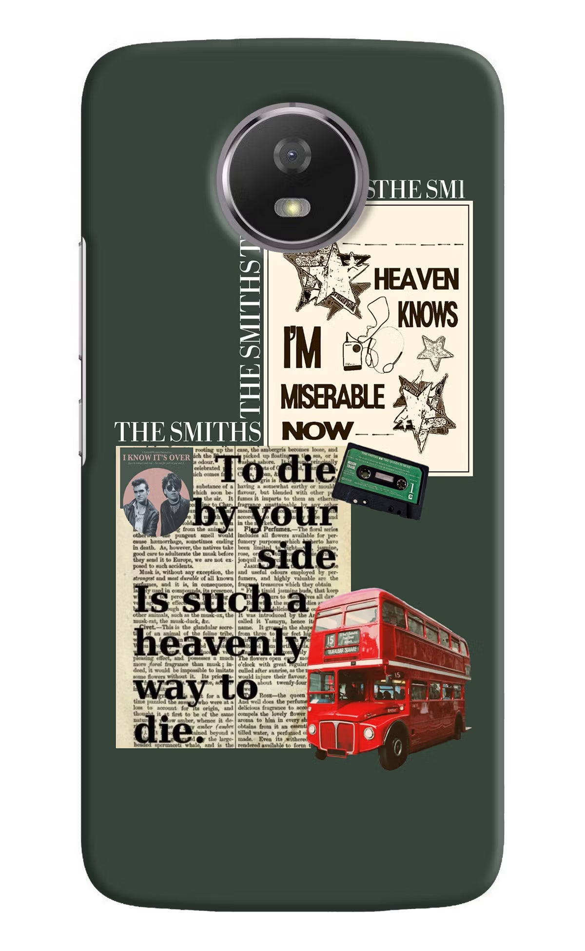 The Smiths Moto G5S Back Cover - The Smiths Moto G5S Hard Case Back Cover by Casekaro The Smiths Moto G5S Hard Case Back Cover by Casekaro
