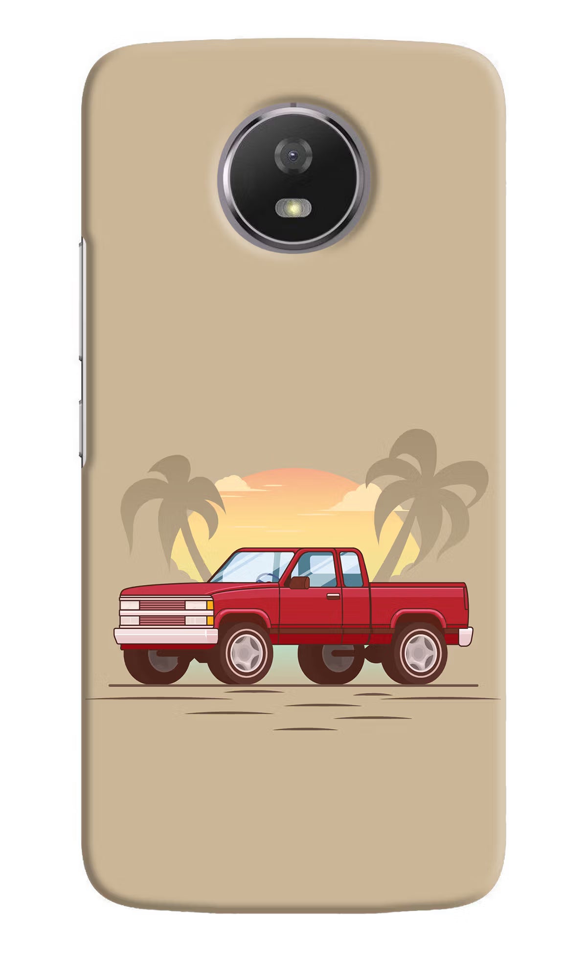 Desert Classic Drive Moto G5S Back Cover - Desert Classic Drive Moto G5S Hard Case Back Cover by Casekaro Desert Classic Drive Moto G5S Hard Case Back Cover by Casekaro
