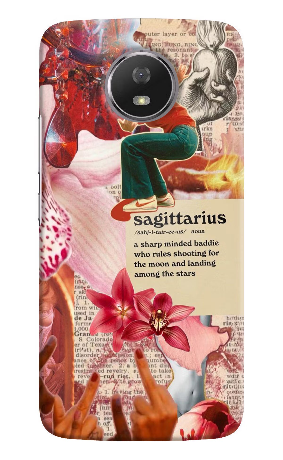 Sagittarius Zodiac Moto G5S Back Cover - Sagittarius Zodiac Moto G5S Hard Case Back Cover by Casekaro Sagittarius Zodiac Moto G5S Hard Case Back Cover by Casekaro