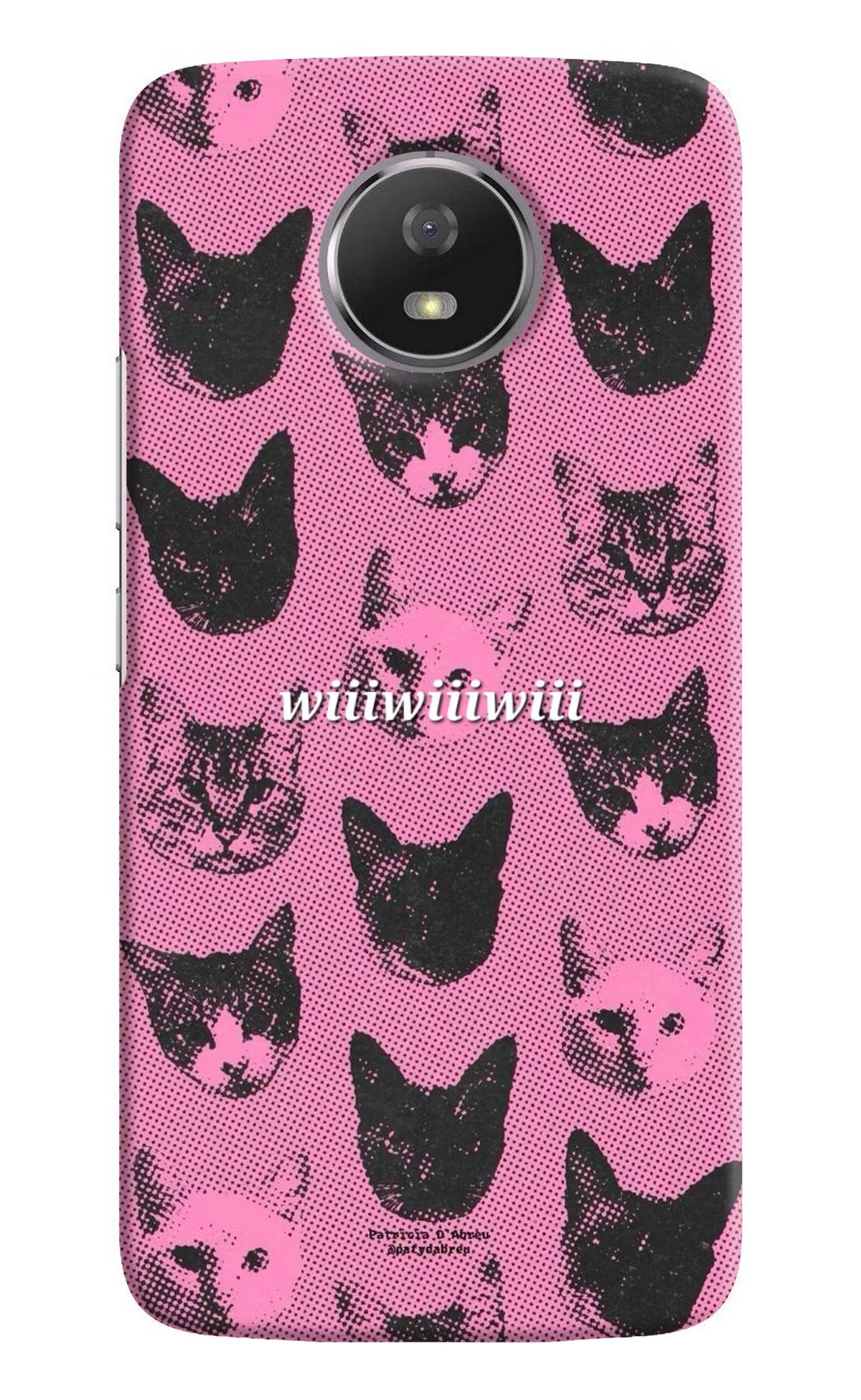 Pink Cats Moto G5S Back Cover - Pink Cats Moto G5S Hard Case Back Cover by Casekaro Pink Cats Moto G5S Hard Case Back Cover by Casekaro