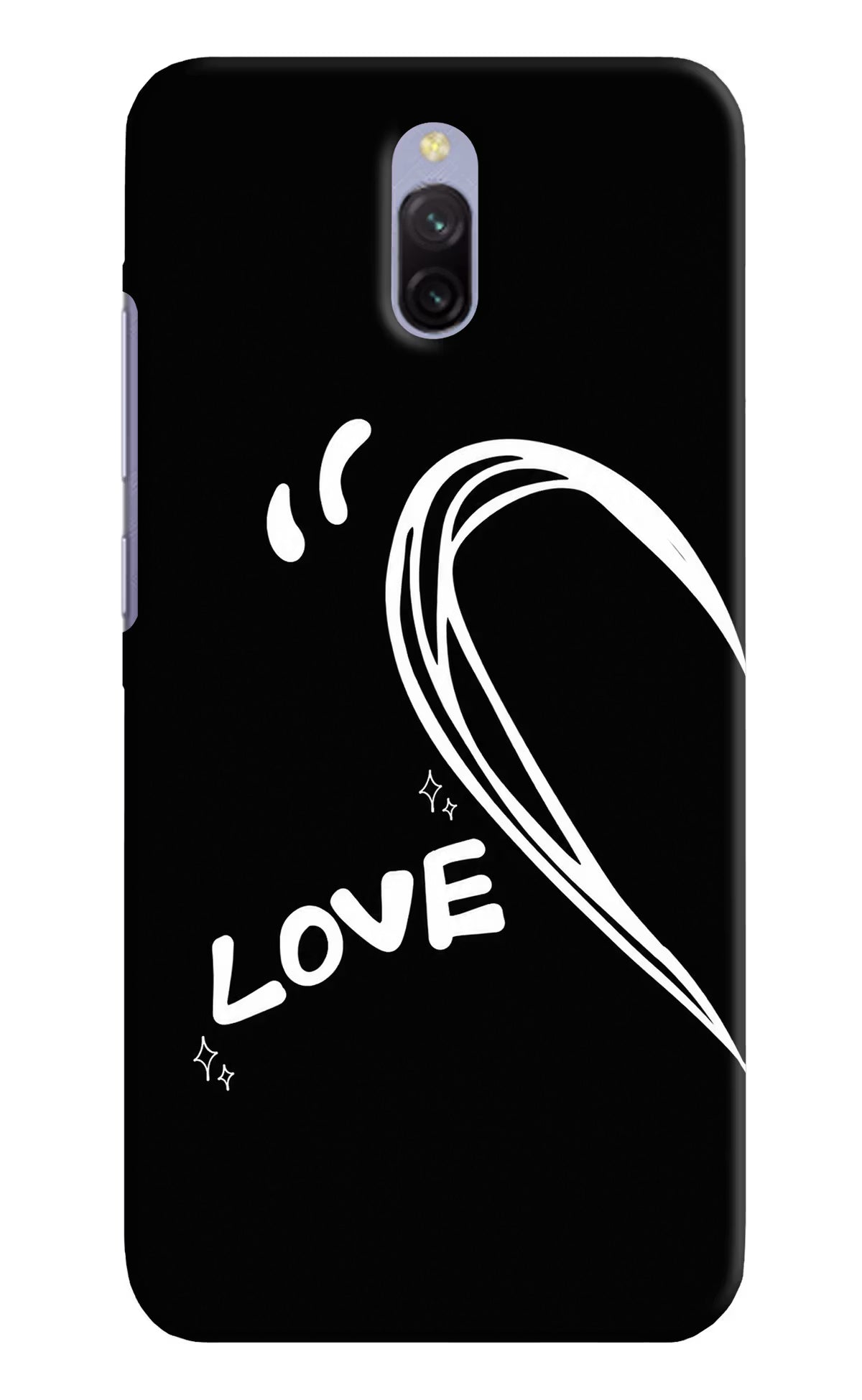 Love Line Redmi 8A Dual Back Cover - Love Line Redmi 8A Dual Back Cover Love Line Redmi 8A Dual Back Cover